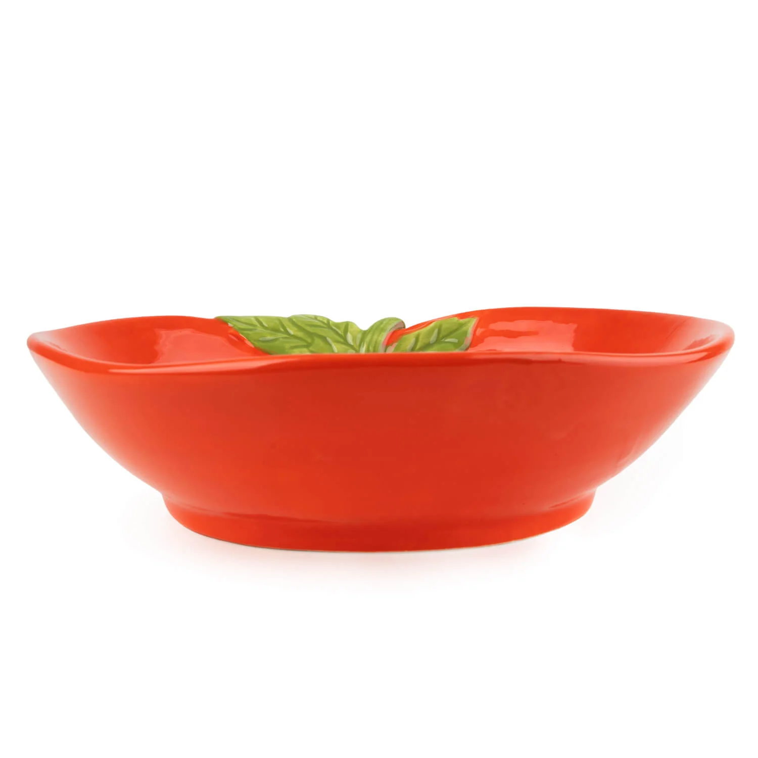 Candlelight Tomato Shaped Bowl - 22.3cm - Image 3
