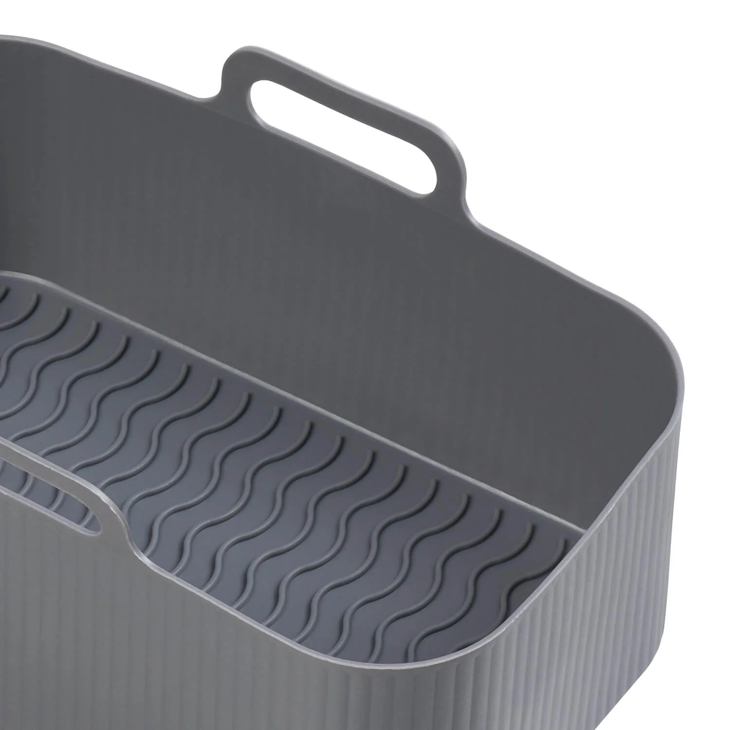 ChefAid Rectanglular Silicone Air Fryer Liner - 19.5cm x 12cm - Image 3