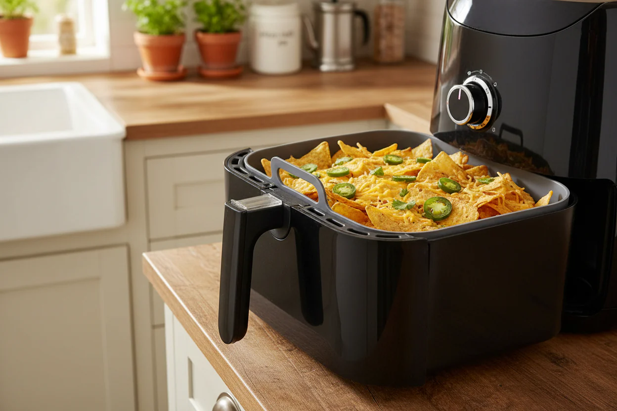 ChefAid Rectanglular Silicone Air Fryer Liner - 19.5cm x 12cm - Image 5