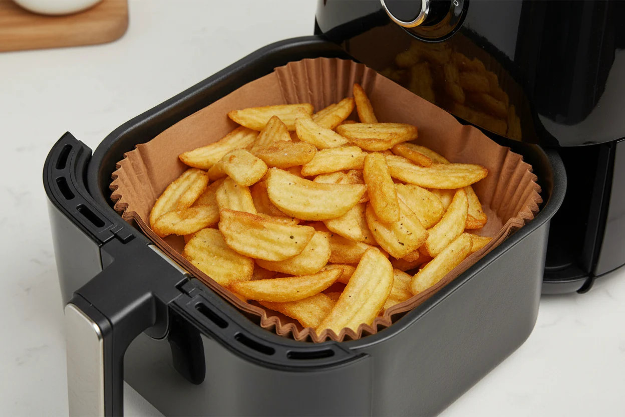 ChefAid Square Paper Air Fryer Liners - Pack of 40 - Image 4