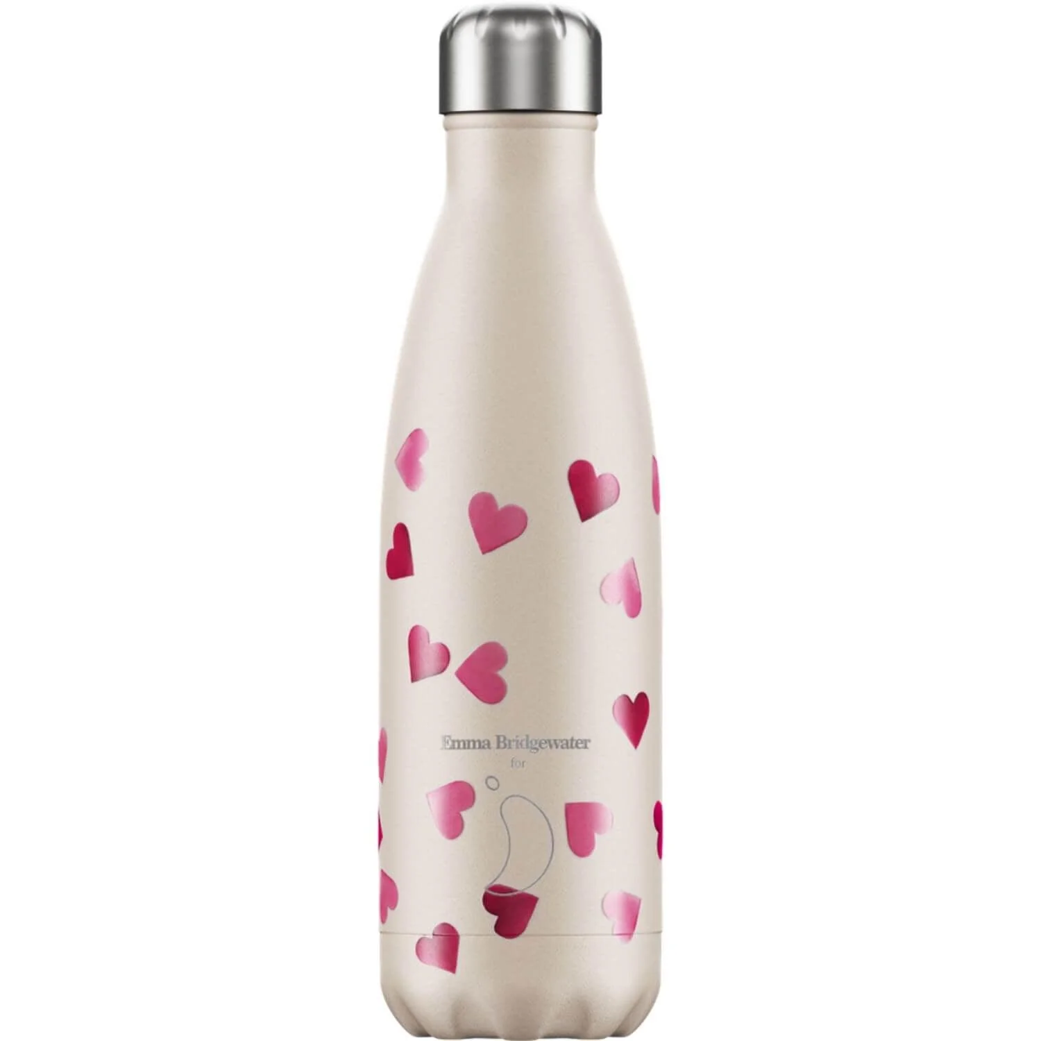 Chilly's Emma Bridgewater 500ml Reusable Water Bottle - Hearts