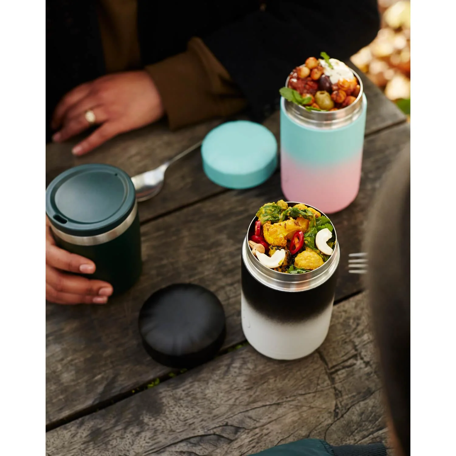 Chilly's 500ml Food Pot - Matte Blue - Image 3
