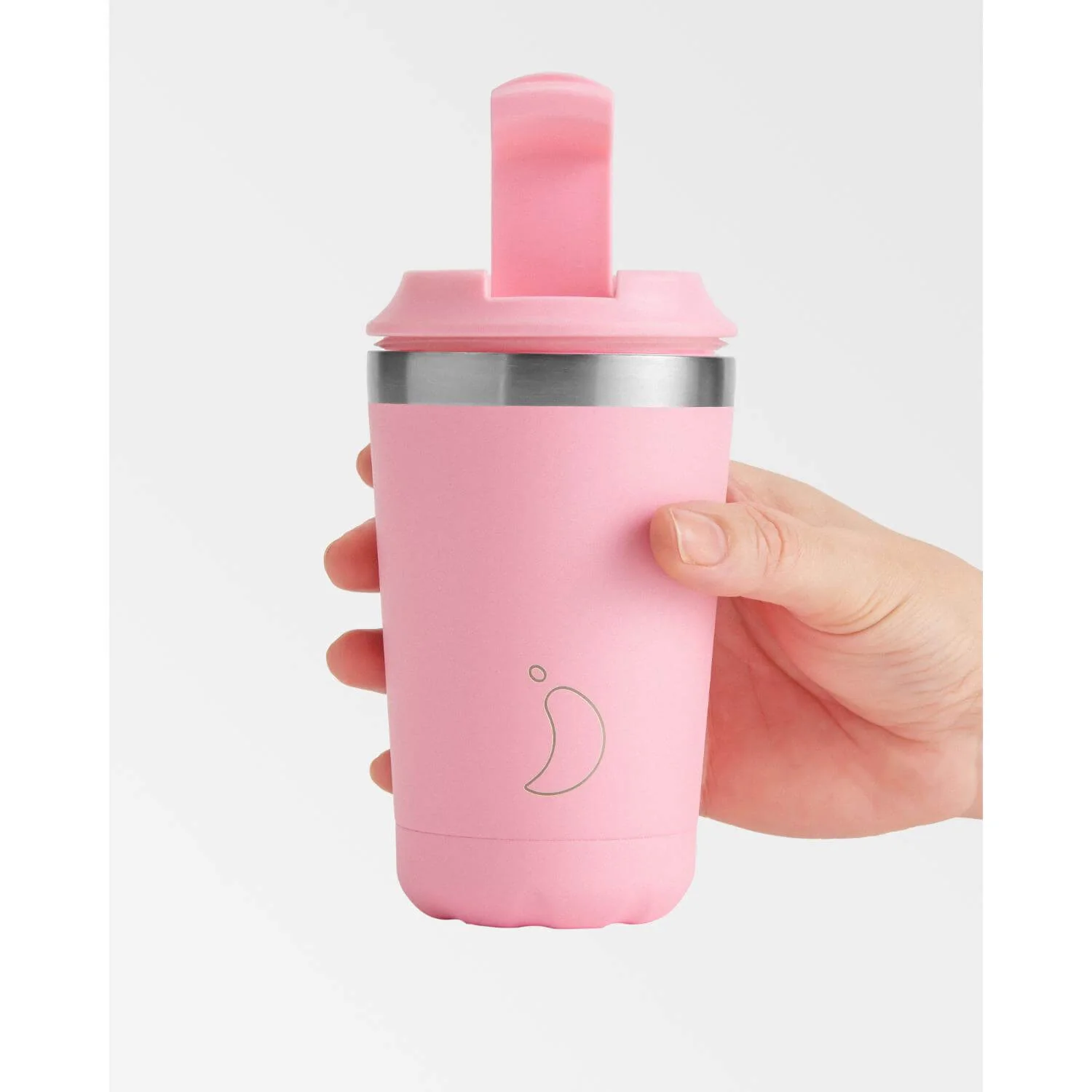 Chilly's Original 340ml Coffee Cup - Pastel Pink - Image 6