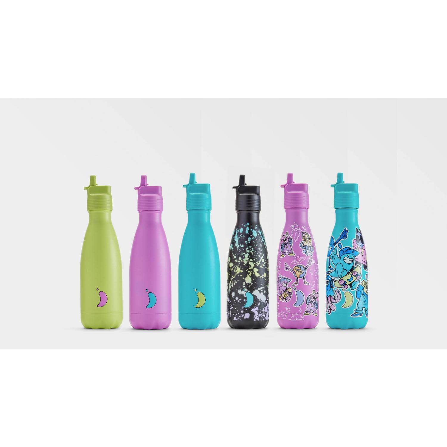 Chilly's Original Kids 350ml Reusable Water Bottle - Crew - Image 6