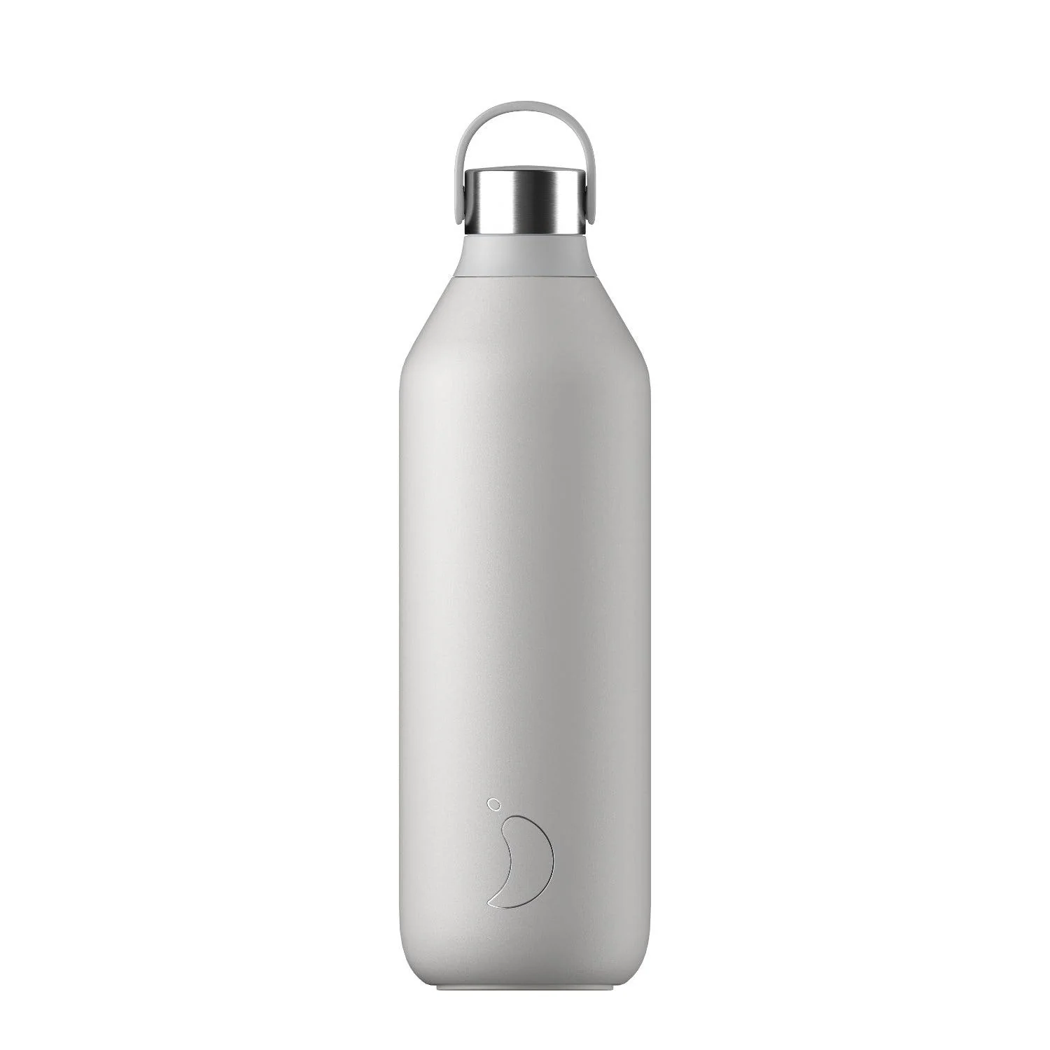Chilly's Series 2 1 Litre Reusable Water Bottle & 50cl Coffee Cup Set - Granite Grey - Image 2