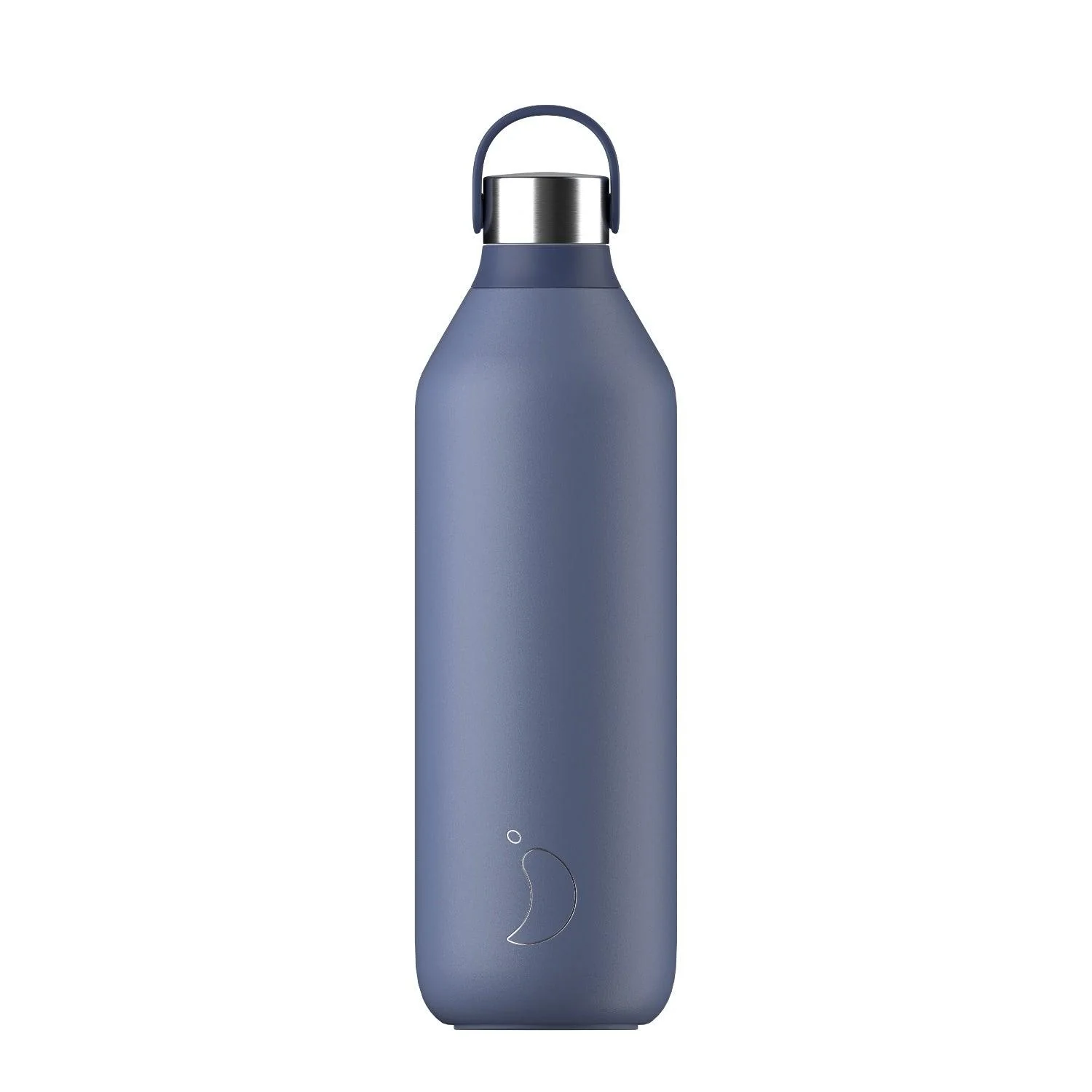 Chilly's Series 2 1 Litre Reusable Water Bottle & 50cl Coffee Cup Set - Whale Blue - Image 2