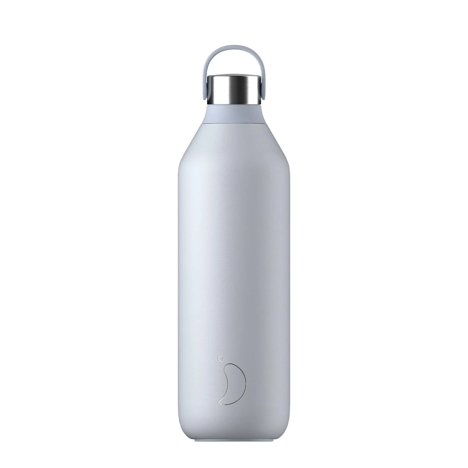 Chilly's Series 2 1 Litre Reusable Water Bottle - Frost Blue2