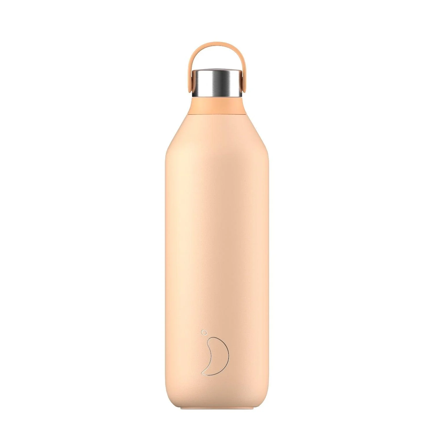 Chilly's Series 2 1 Litre Reusable Water Bottle - Peach Orange