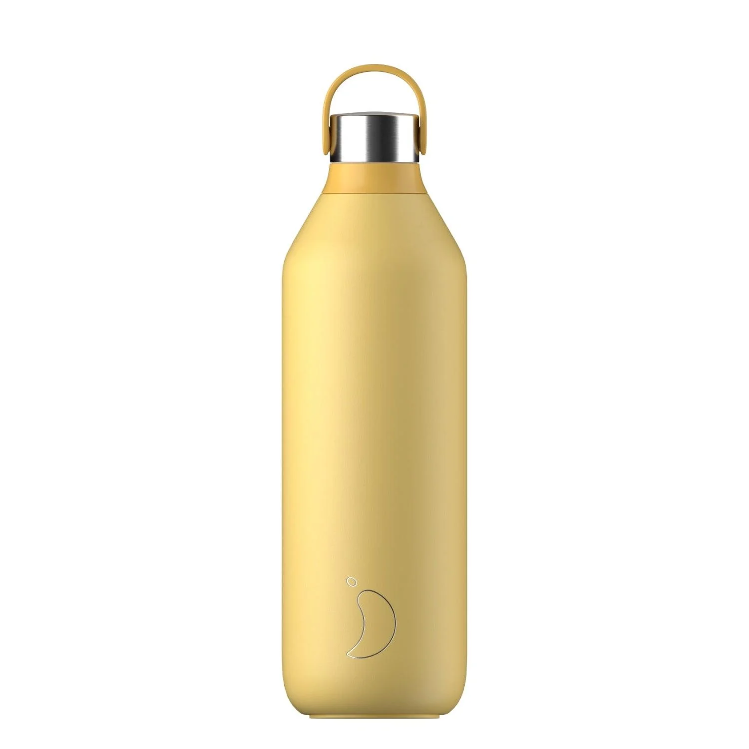 Chilly's Series 2 1 Litre Reusable Water Bottle - Pollen Yellow