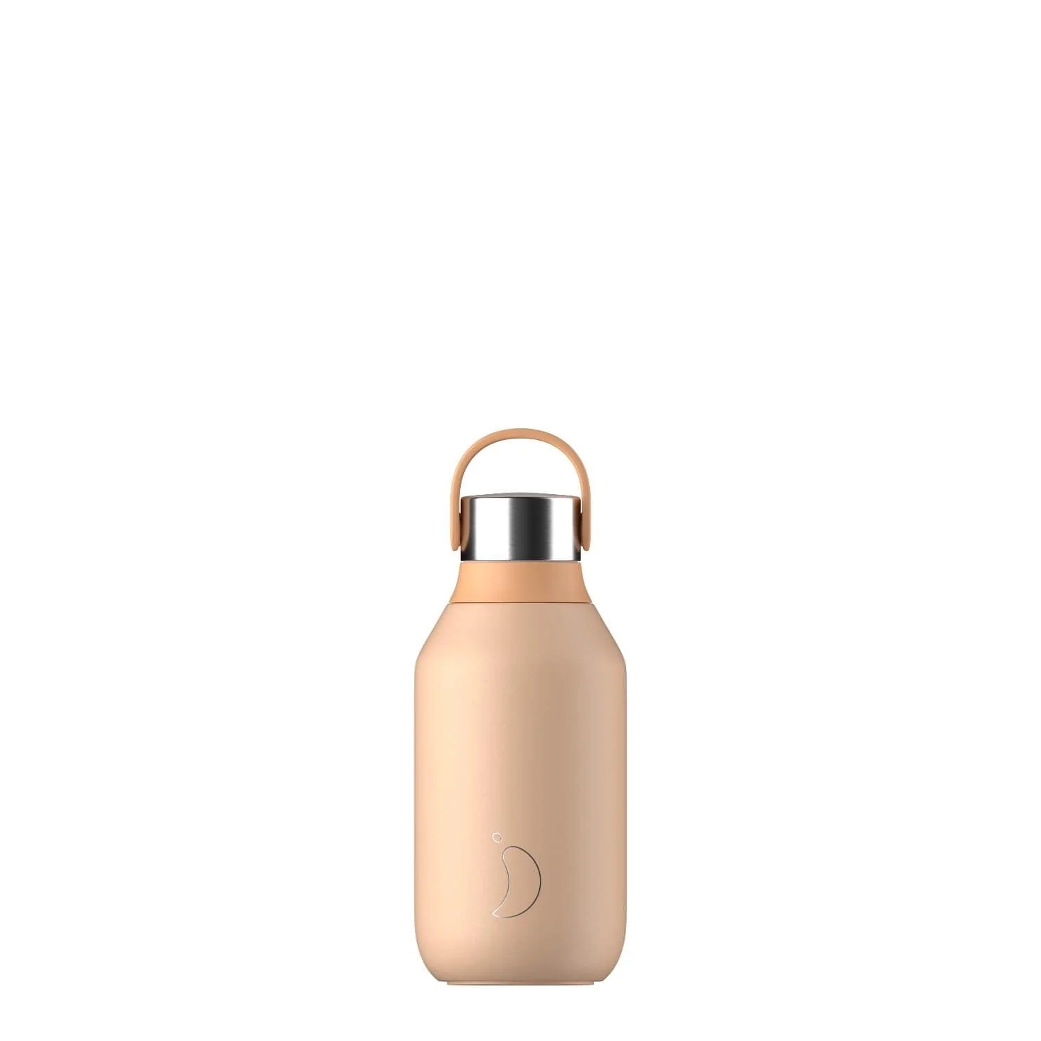 Chilly's Series 2 350ml Reusable Water Bottle - Peach Orange