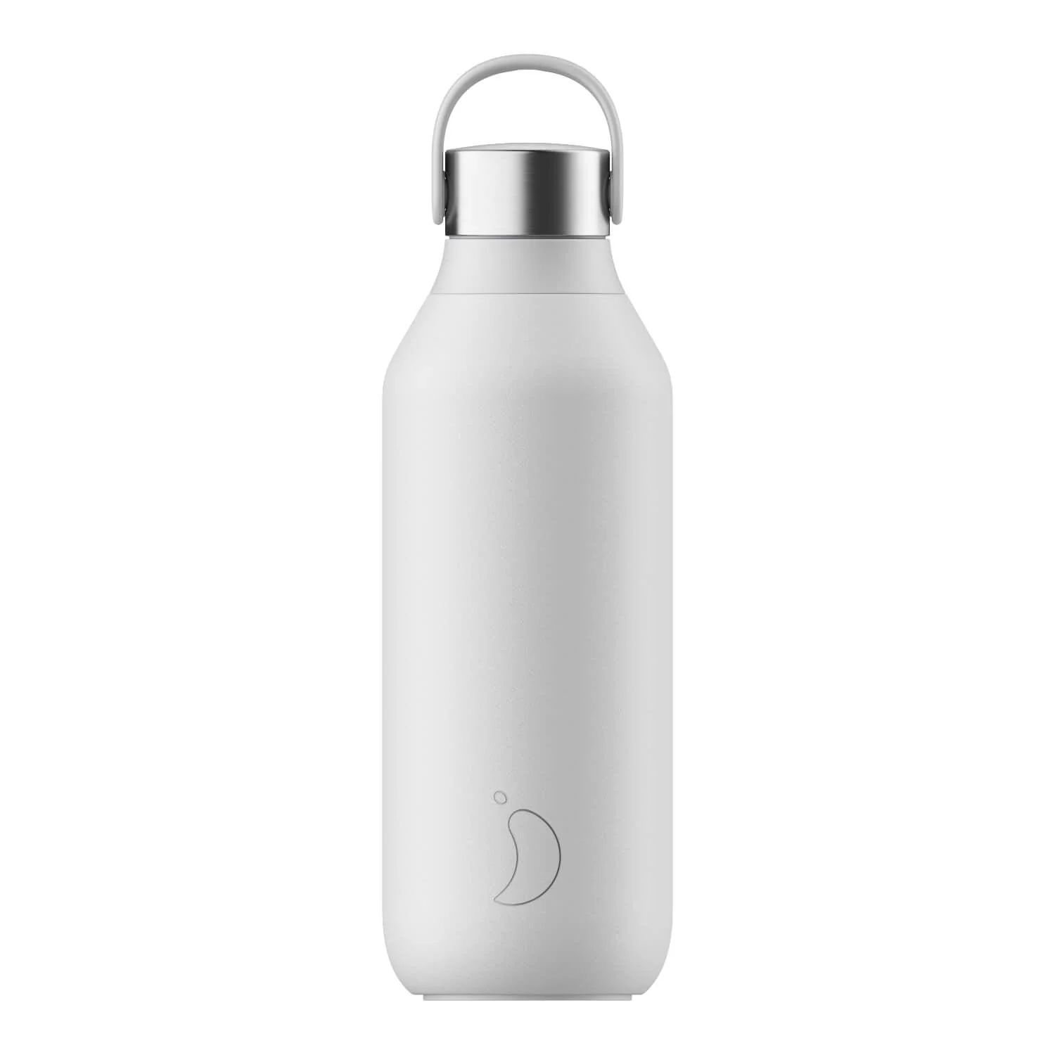 Chilly's Series 2 500ml Hydration Reusable Water Bottle & 34cl Coffee Cup Set - Arctic White - Image 2