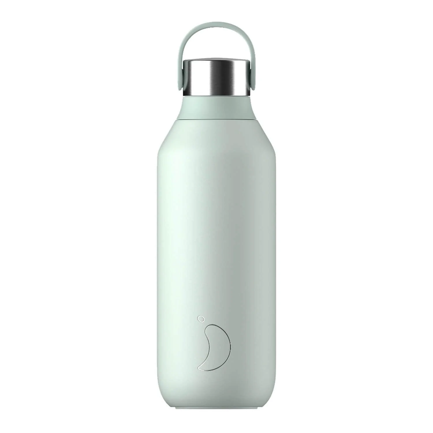 Chilly's Series 2 500ml Hydration Reusable Water Bottle & 34cl Coffee Cup Set - Lichen Green - Image 2