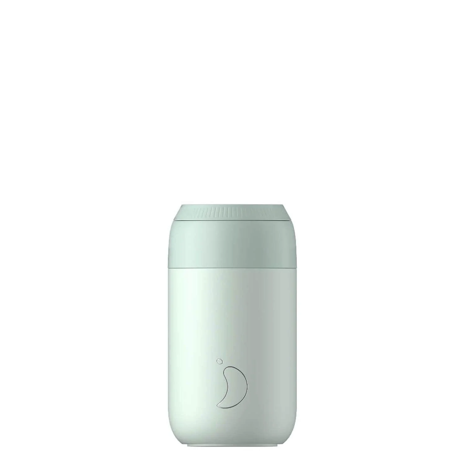 Chilly's Series 2 500ml Hydration Reusable Water Bottle & 34cl Coffee Cup Set - Lichen Green - Image 3
