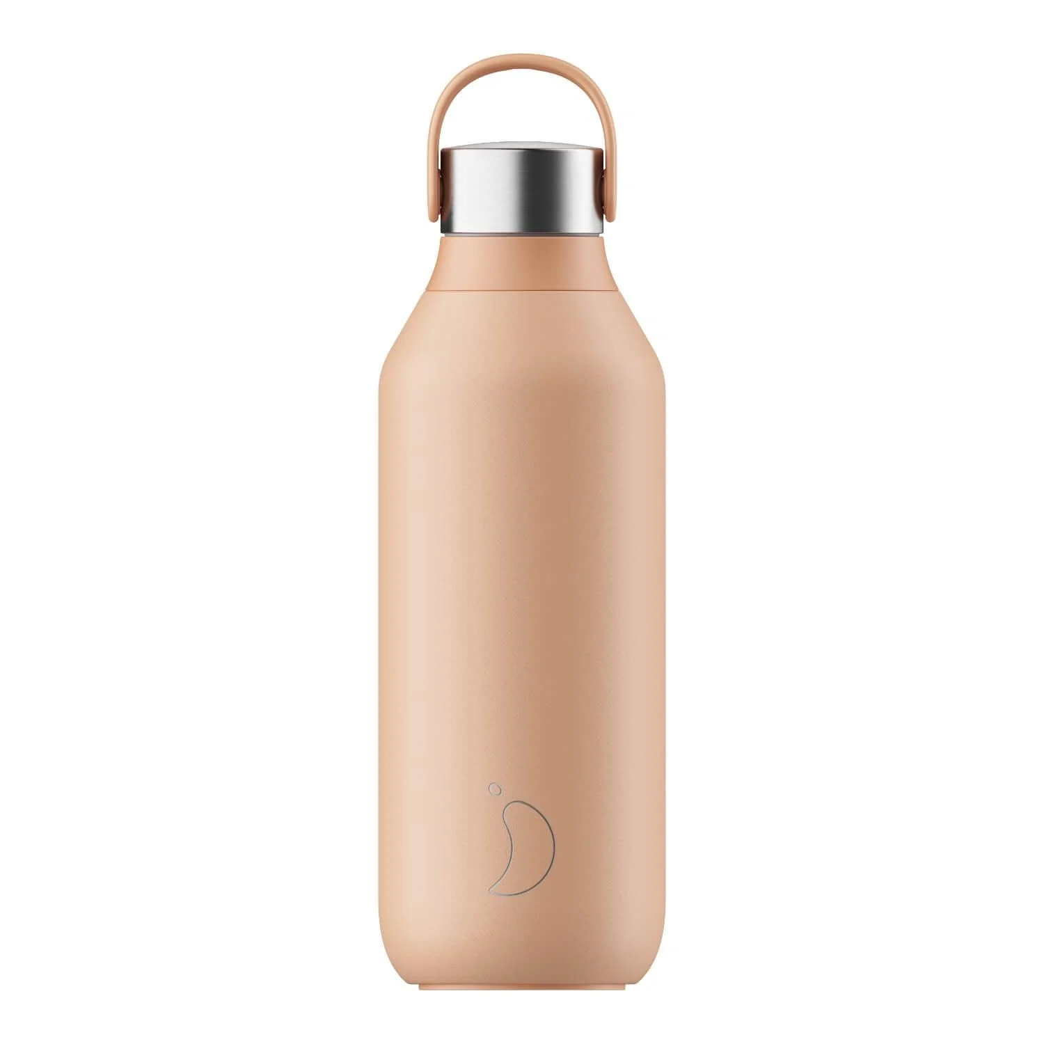 Chilly's Series 2 500ml Hydration Reusable Water Bottle & 34cl Coffee Cup Set - Peach Orange - Image 2