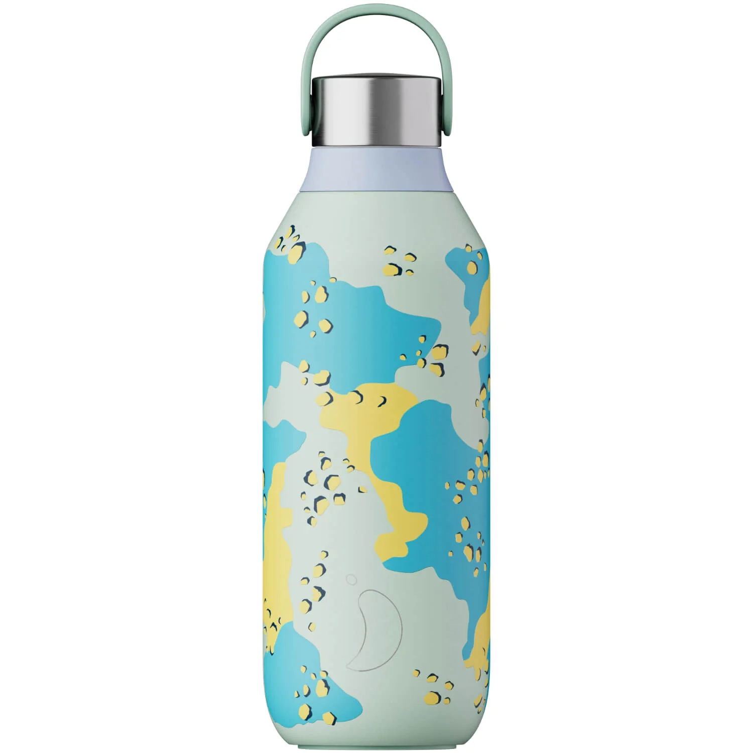 Chilly's Series 2 500ml Studio Reusable Water Bottle Desert Camo - Light Green