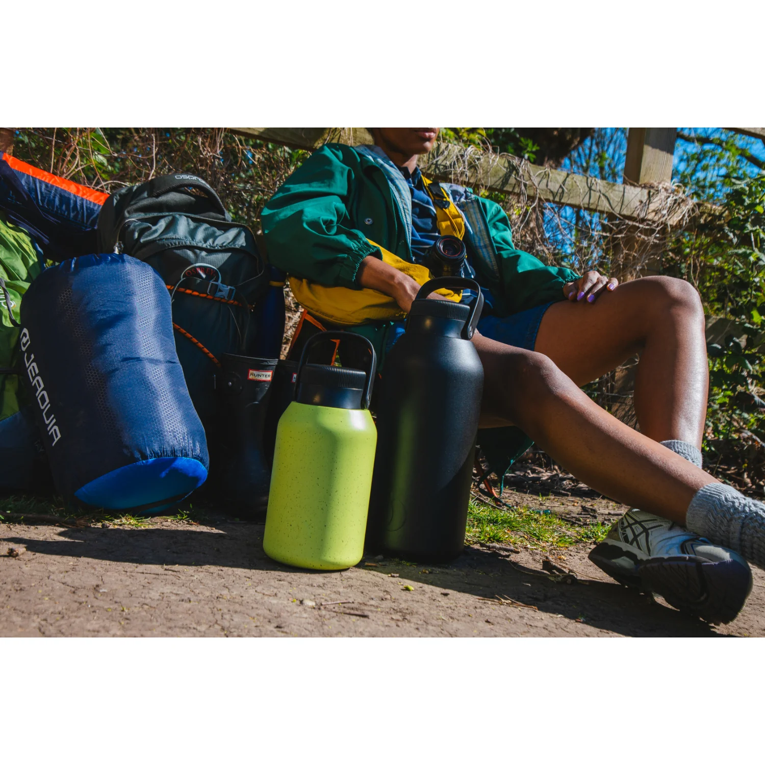Chilly's Series 2 Big Mouth 4-Litre Water Bottle - Abyss Black - Image 10