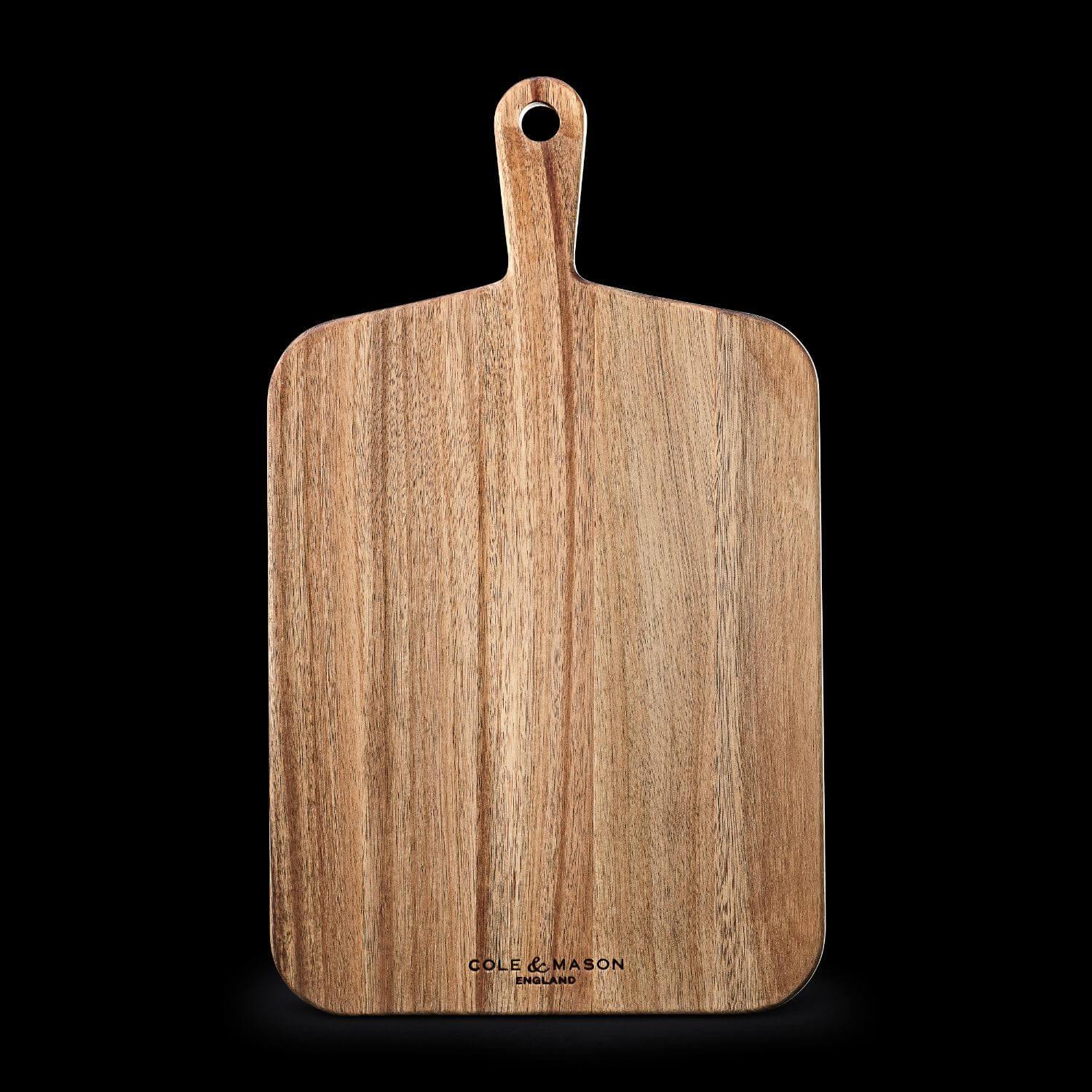 Cole & Mason Barkway Acacia Medium Chopping Board With Handle - Image 3