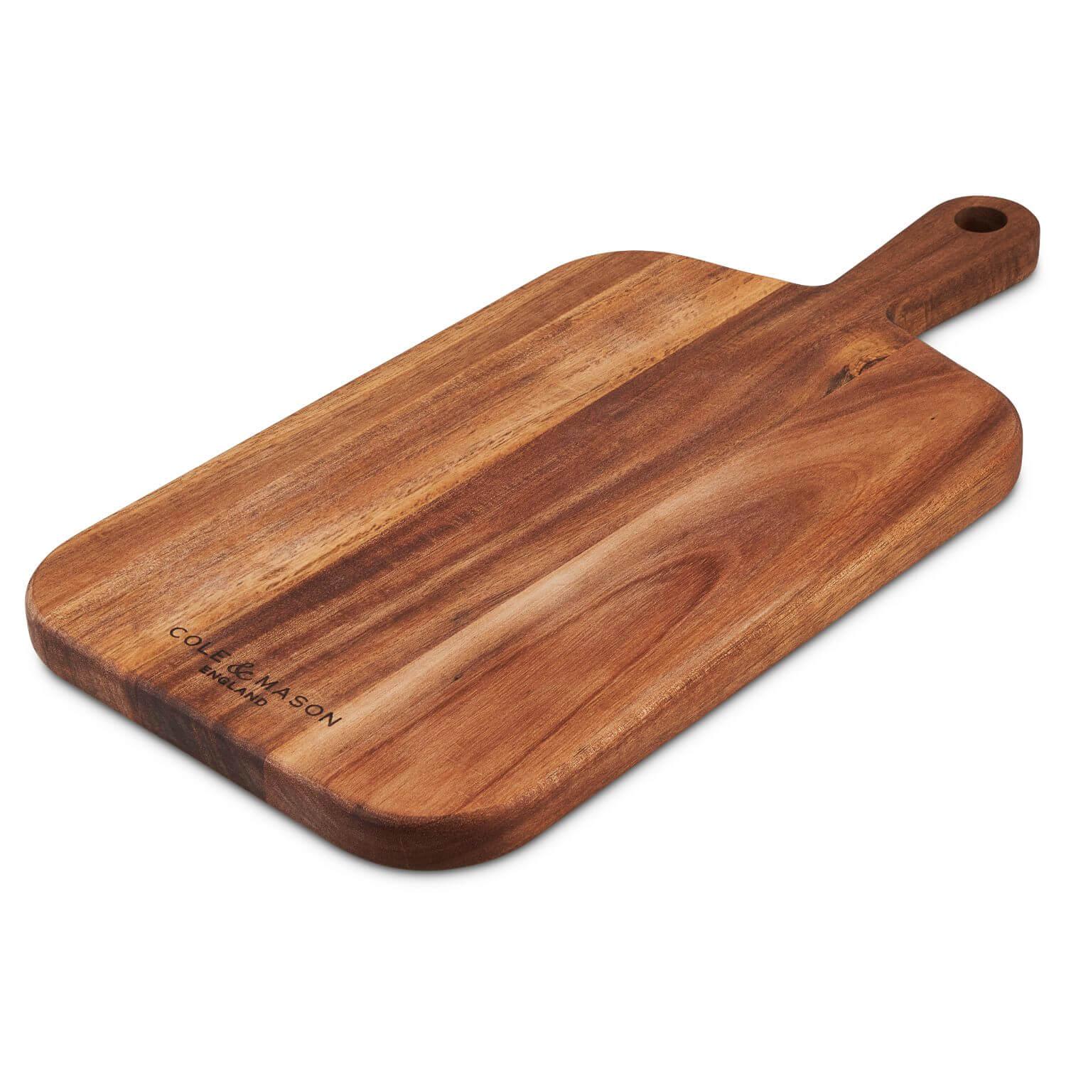 Cole & Mason Barkway Acacia Small Chopping Board With Handle - Image 12