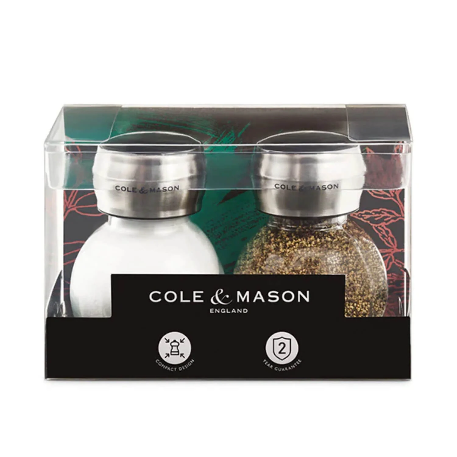 Cole & Mason Darlington Salt & Pepper Shaker Set - Image 2