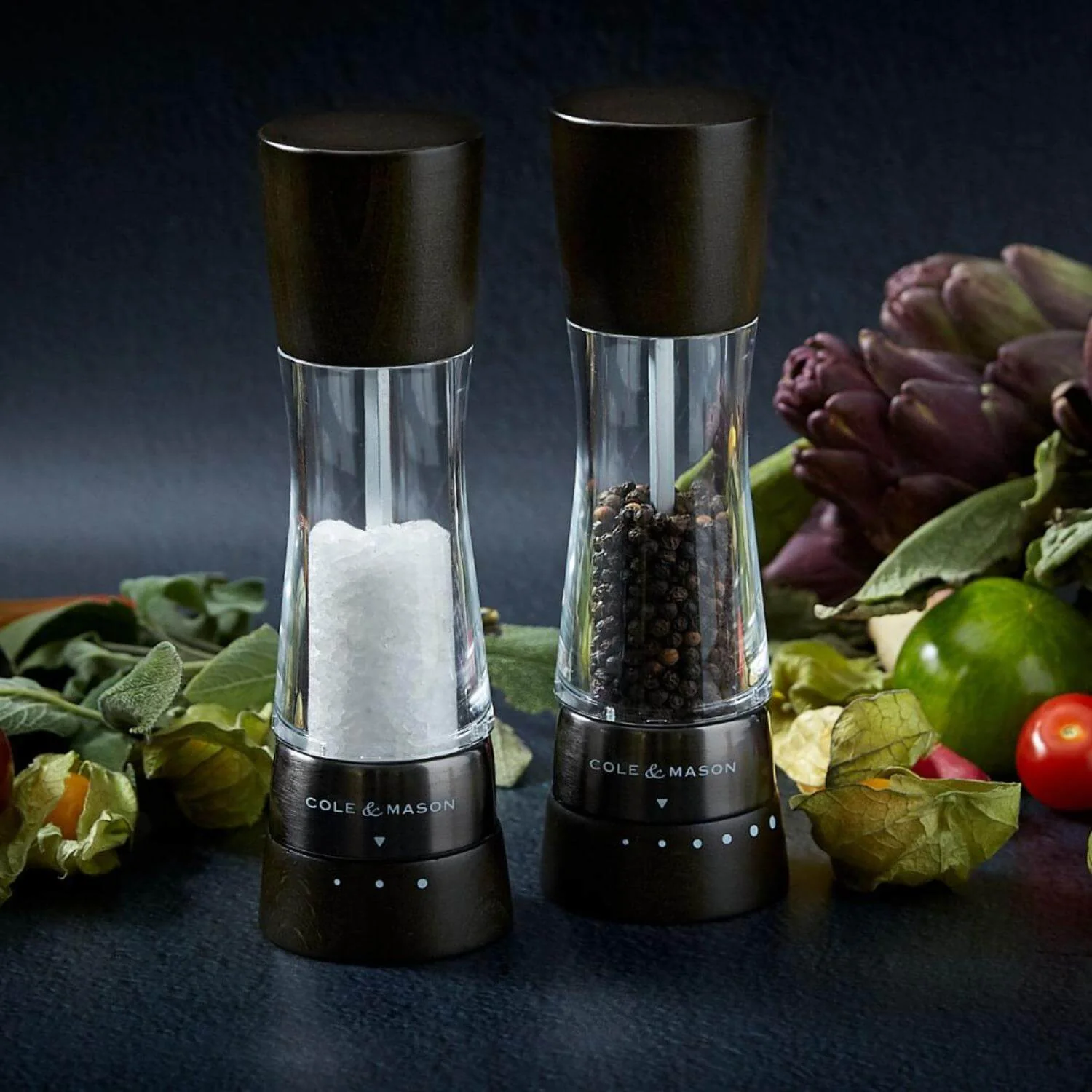 Cole & Mason Derwent Black Wood 19cm Pepper Mill - Image 4
