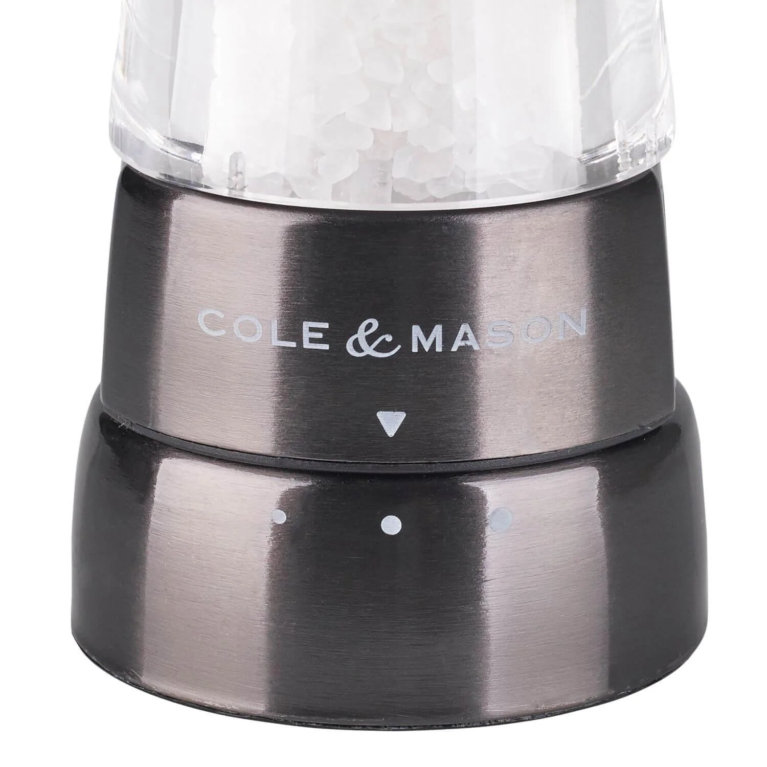 Cole & Mason Derwent Gourmet Precision Mill Set - Gun Metal - Image 3