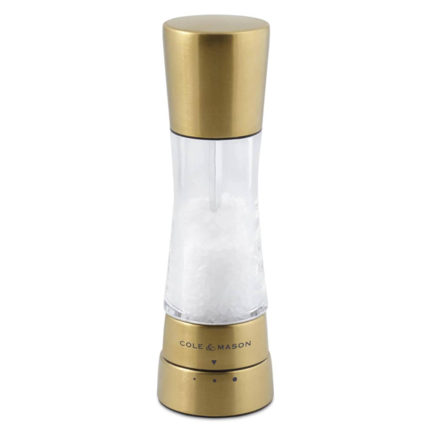 Cole & Mason Derwent Salt & Pepper Mill Set - Gold - Image 3