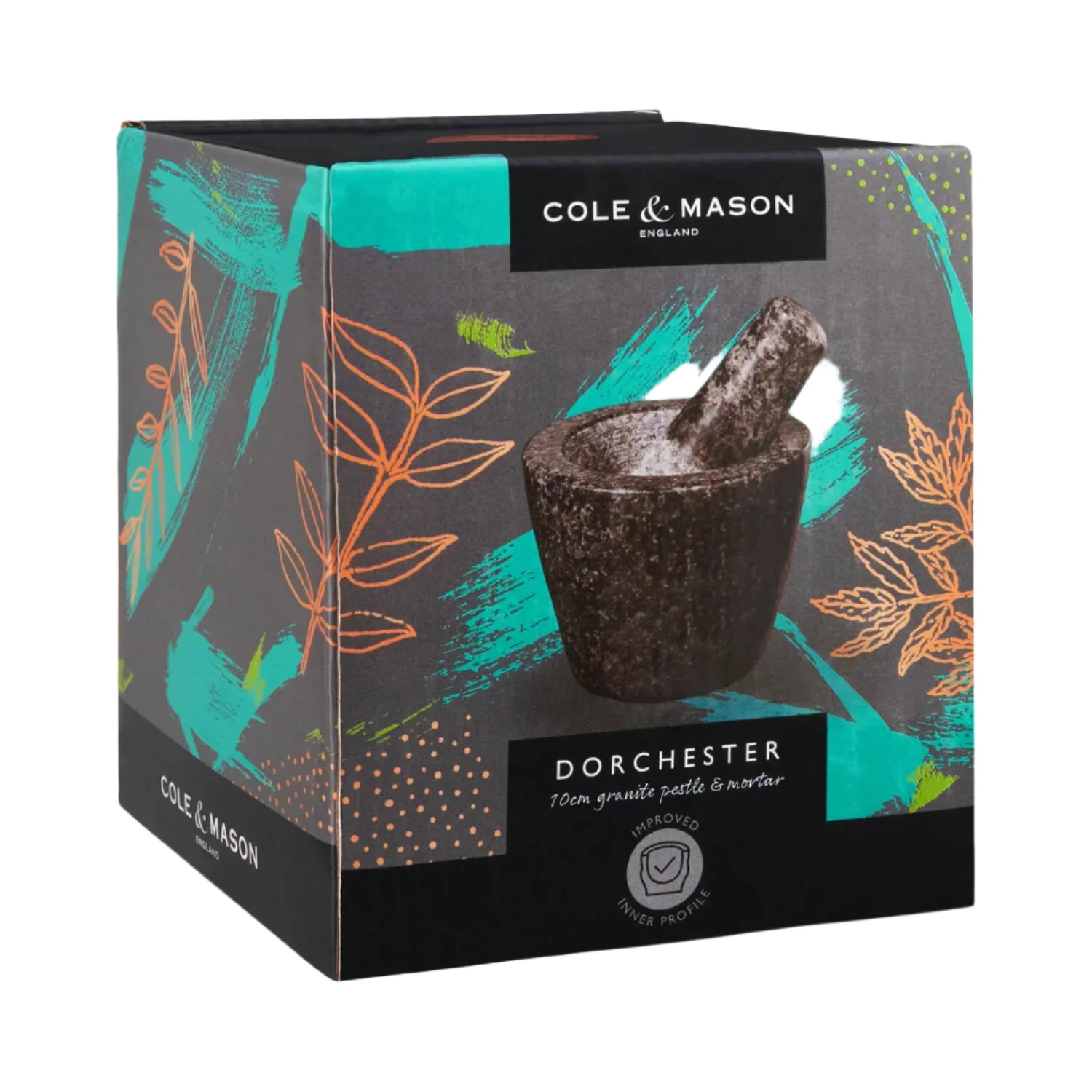 Cole & Mason Dorchester Granite Pestle & Mortar - Image 2