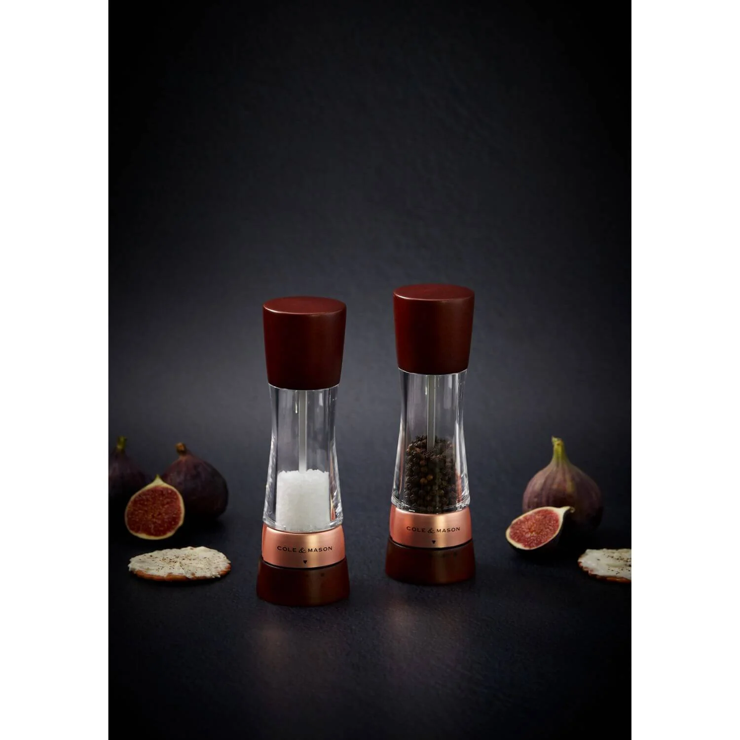 Cole & Mason Gourmet Precision+ 19cm Derwent Salt Mill - Chestnut - Image 6