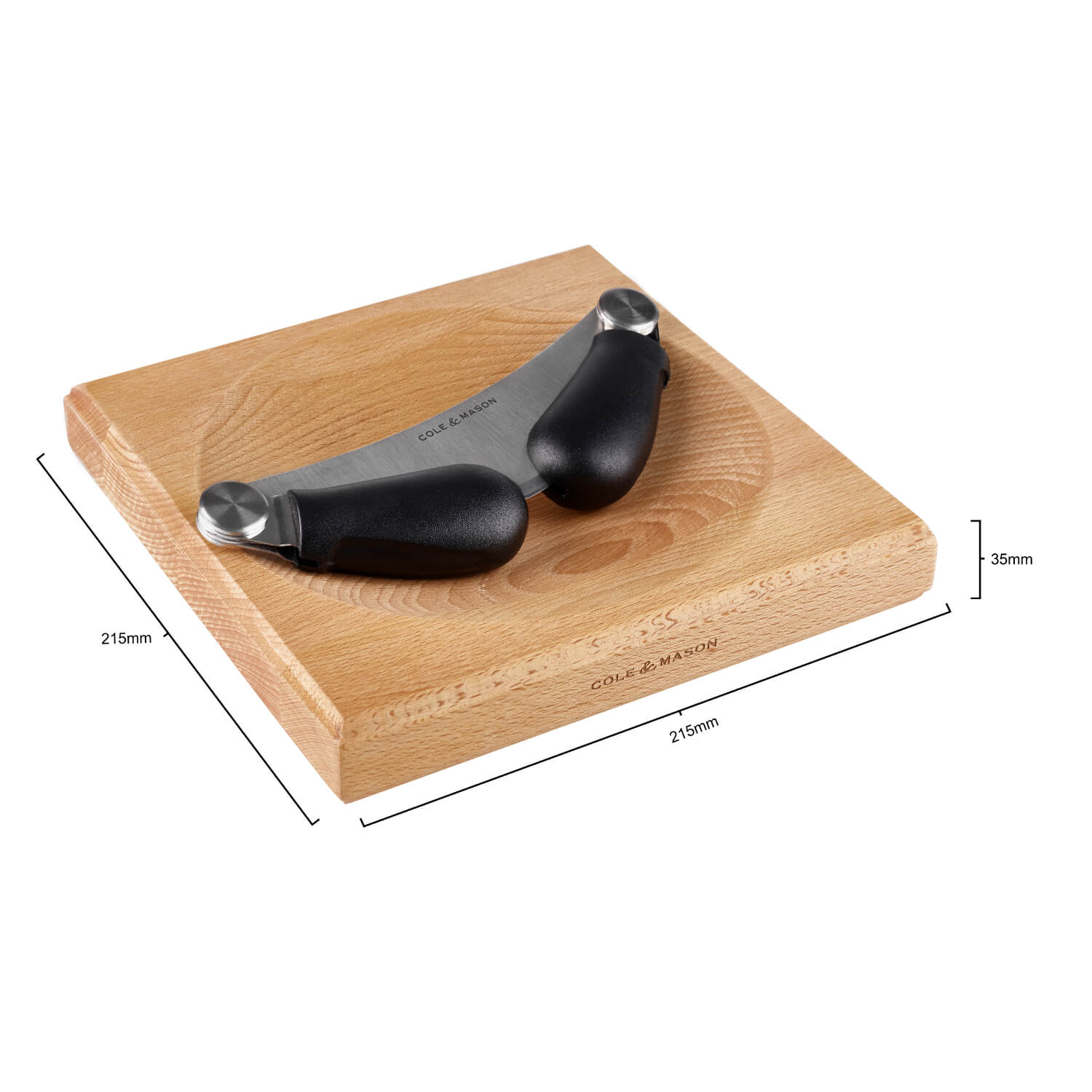 Cole & Mason Hachoir & Contoured Beech Board - Image 8