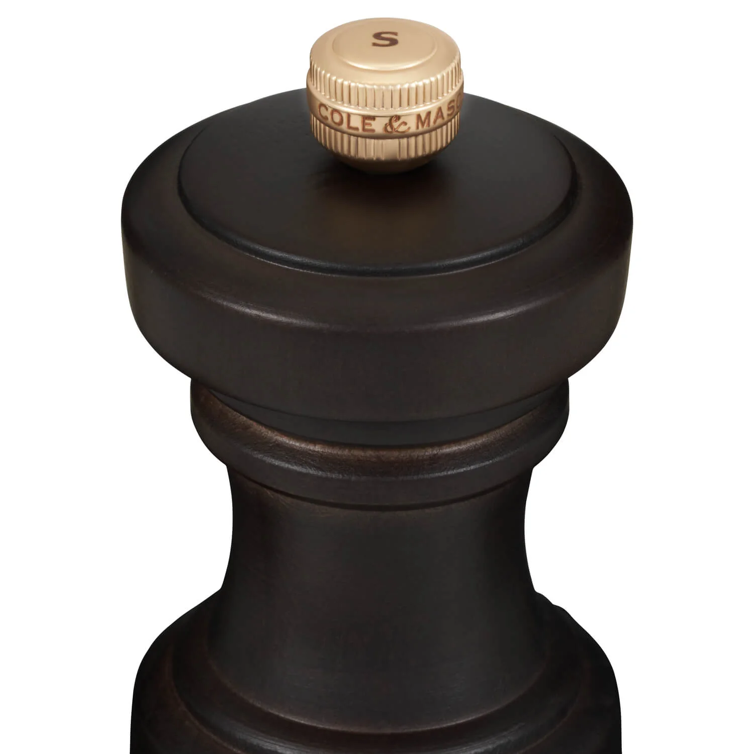 Cole & Mason Hoxton 10.4cm Beech Wood Salt & Pepper Mill Gift Set - Dark Chocolate - Image 3