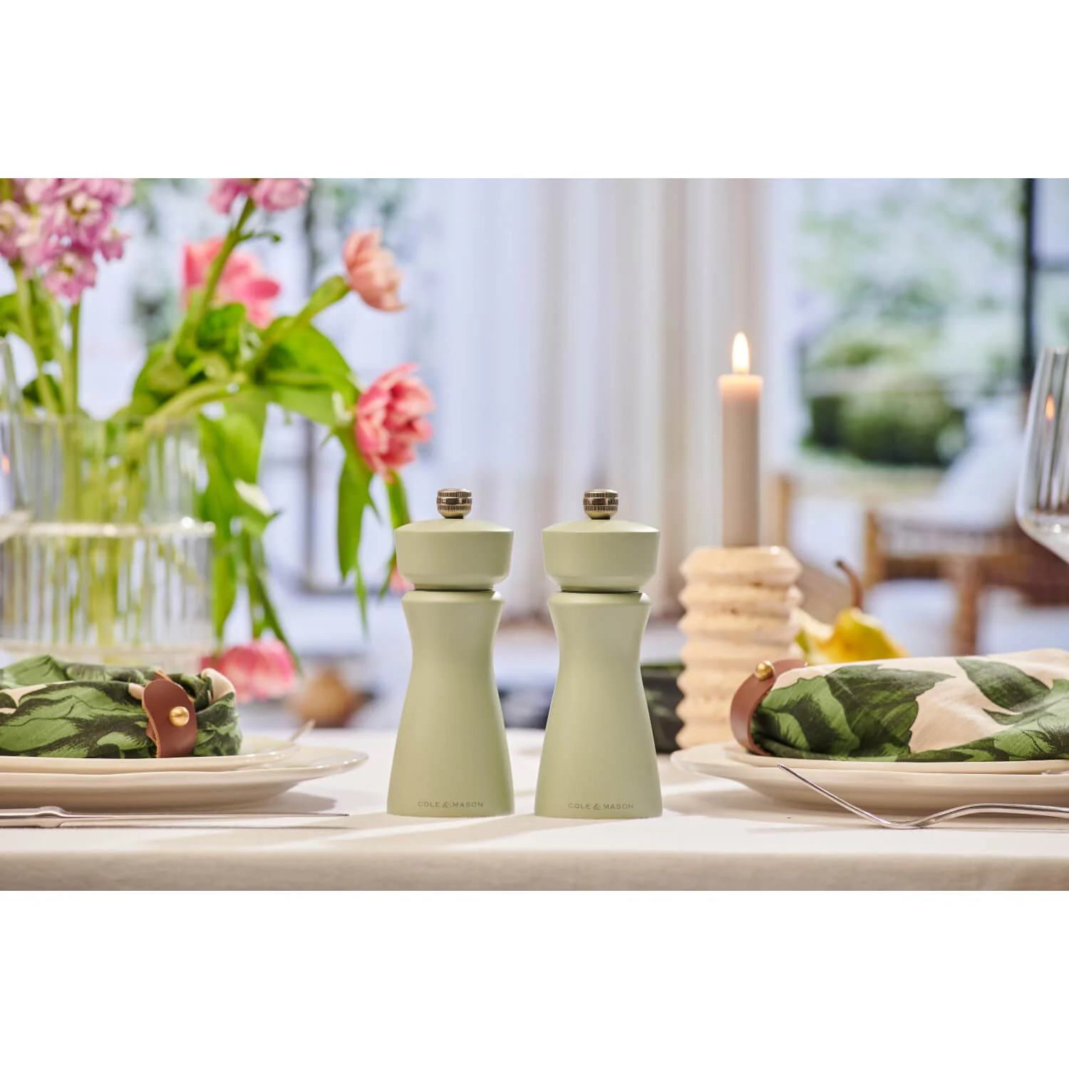 Cole & Mason Kenton 15cm Salt Or Pepper Mill - Sage - Image 10