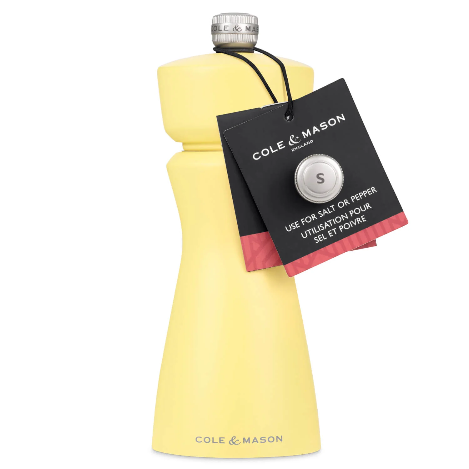 Cole & Mason Kenton 15cm Salt Or Pepper Mill - Turmeric - Image 7
