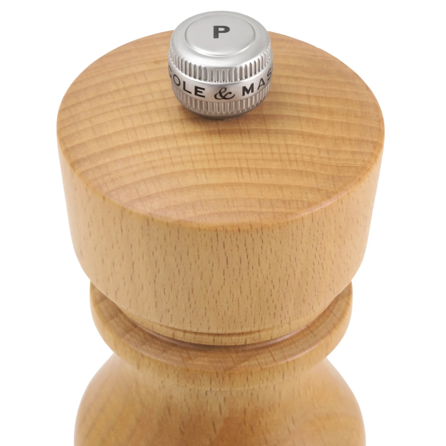 Cole & Mason London 13cm Beech Wood Salt Shaker & Pepper Mill Set - Natural - Image 4