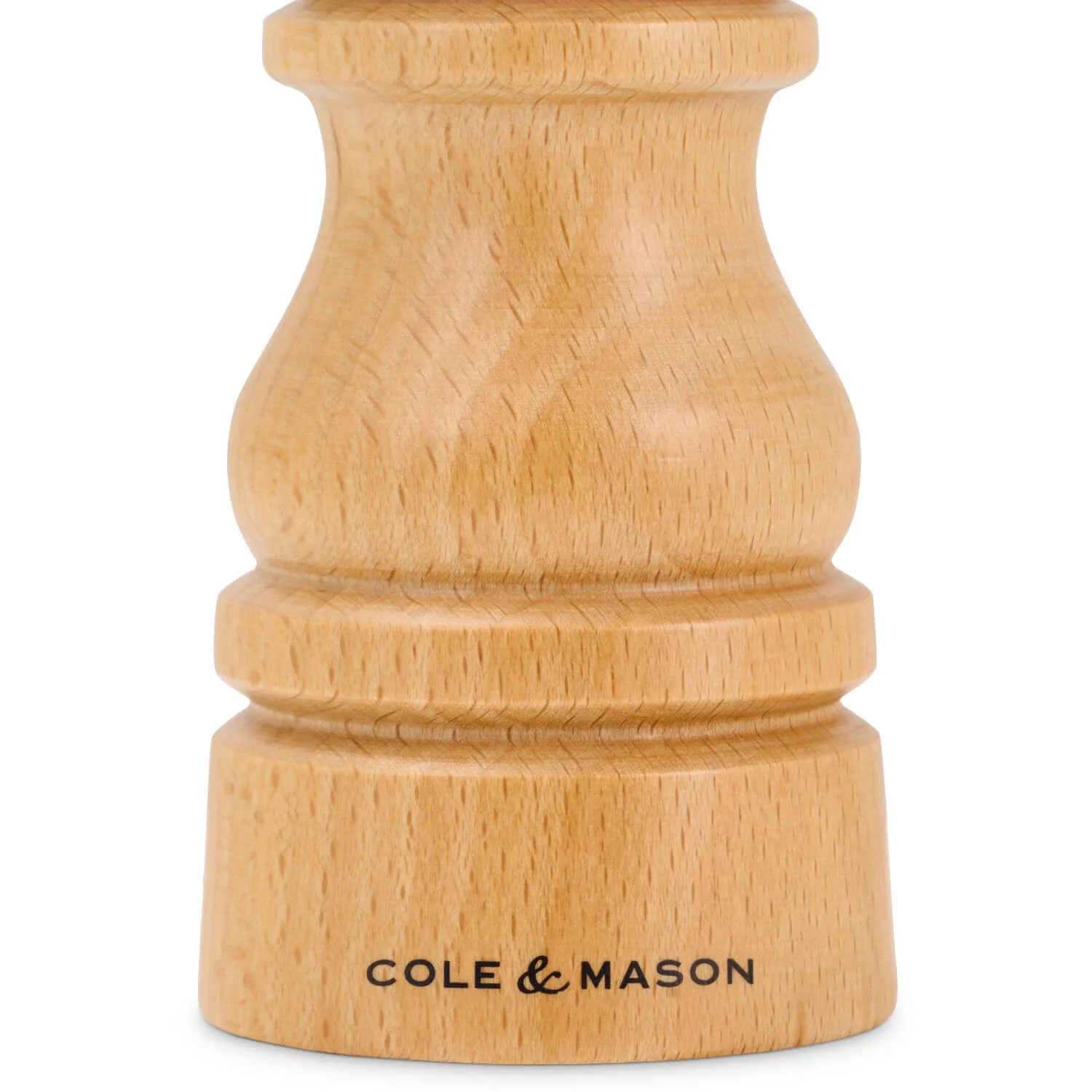 Cole & Mason London 13cm Beech Wood Salt Shaker & Pepper Mill Set - Natural - Image 5