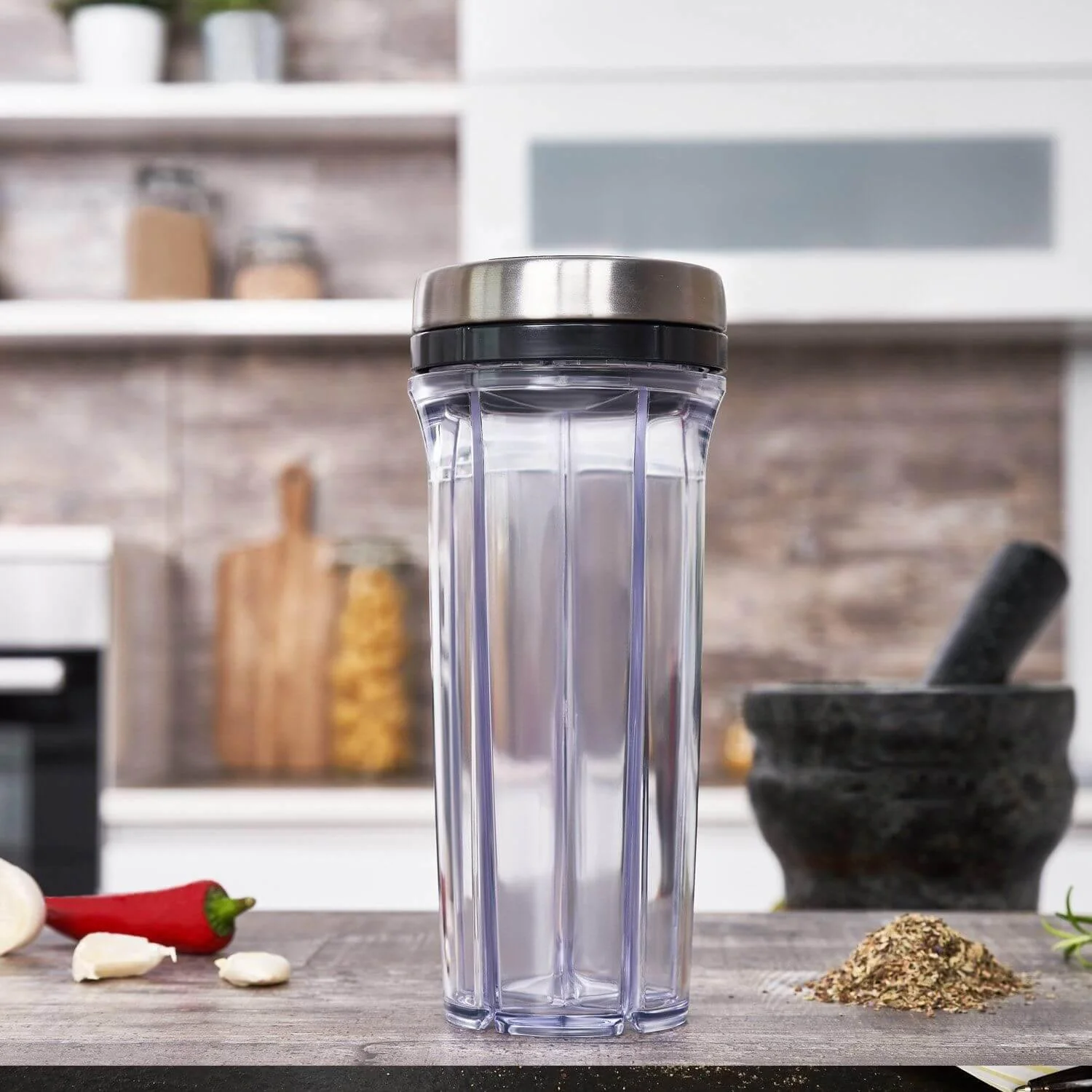 Cole & Mason Saunderton Herb & Spice 20cm Storage Shaker - Unfilled - Image 5
