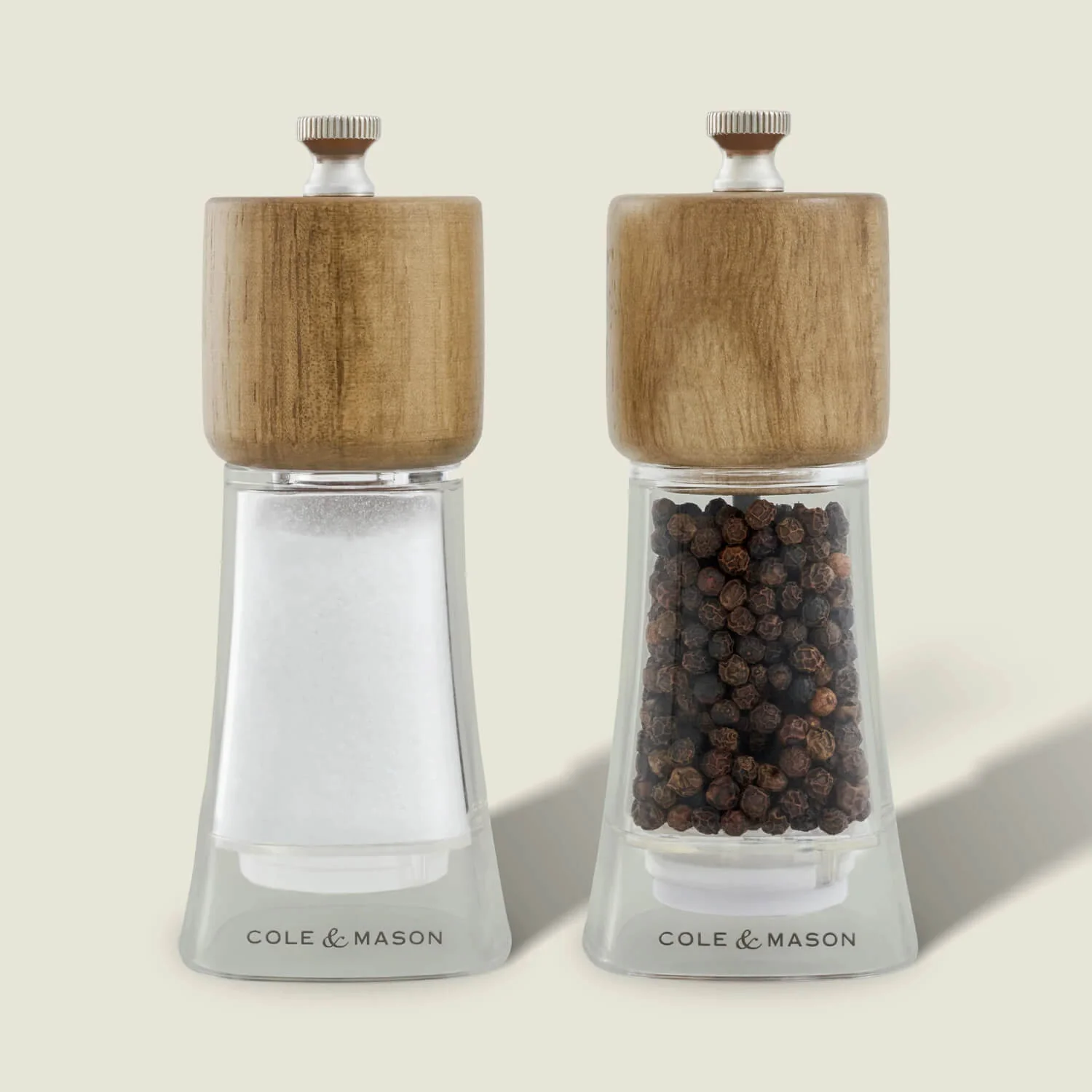 Cole & Mason Woodbury Salt & Pepper Mill Set - Image 3
