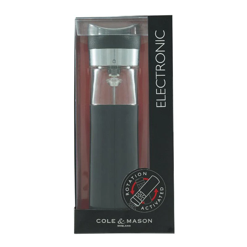 Cole & Mason Penrose Black Electronic Mill