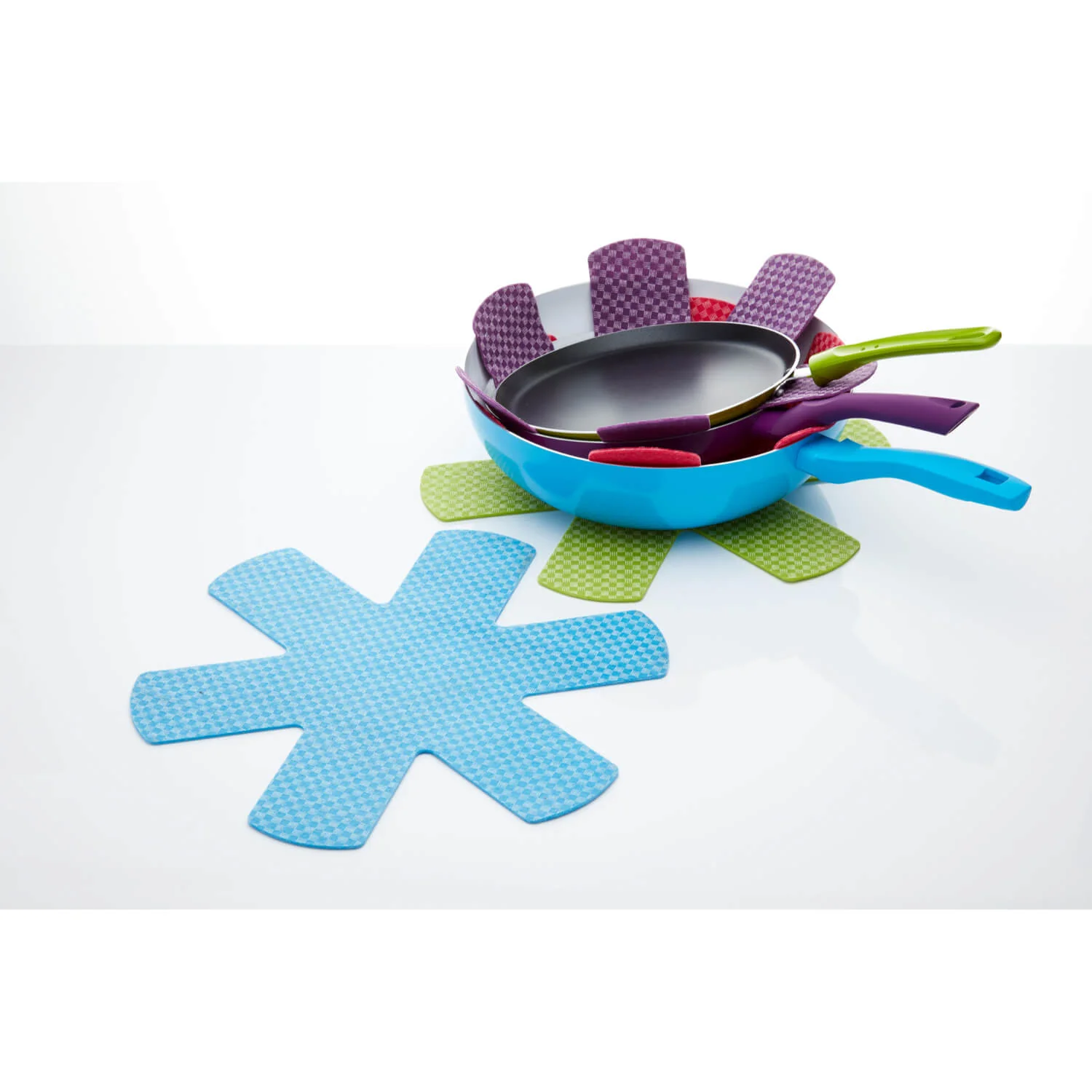 Colourworks Non-Slip Pan Protectors - Pack Of 4 - Image 8