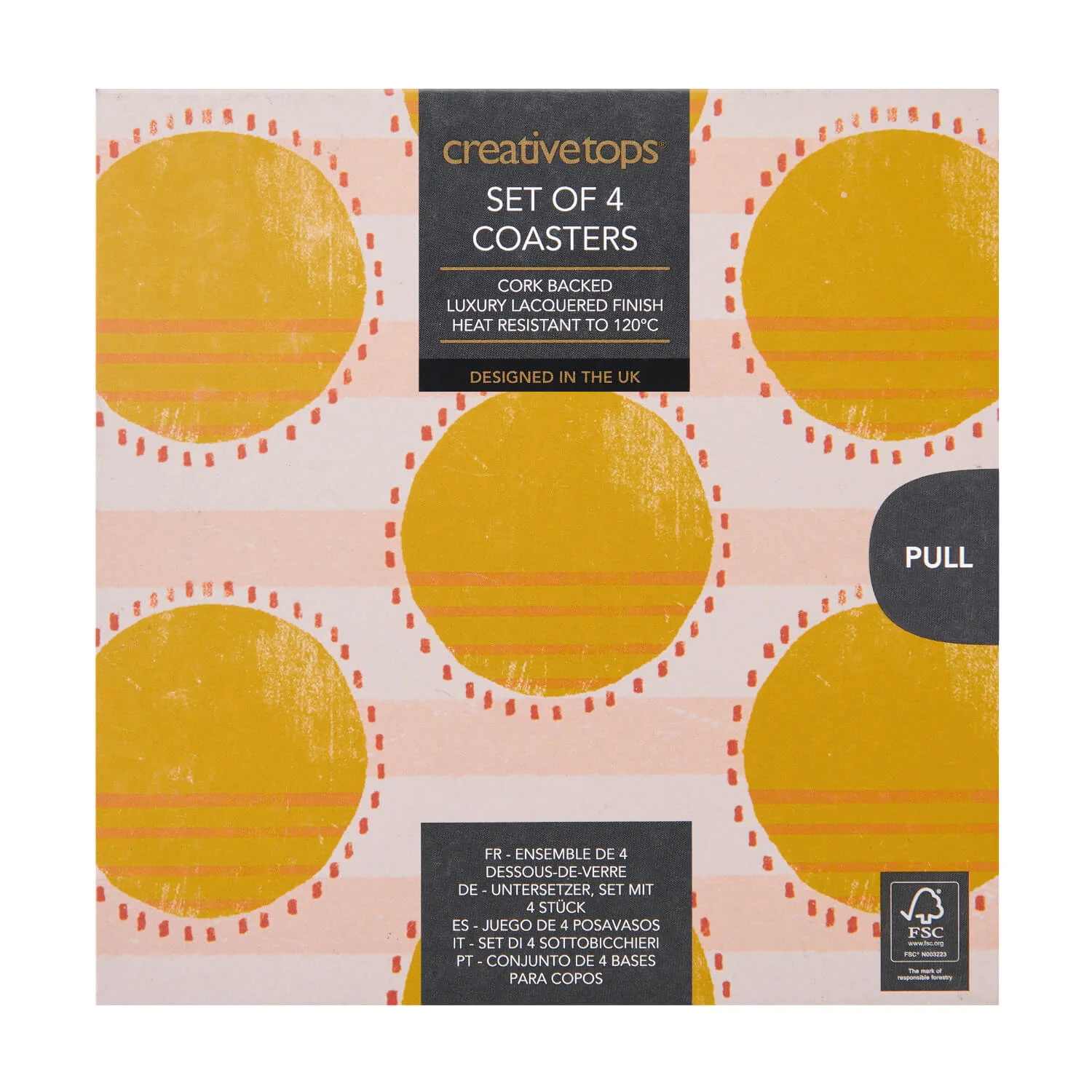 Creative Tops Set Of 4 Coasters - Spot - Image 2
