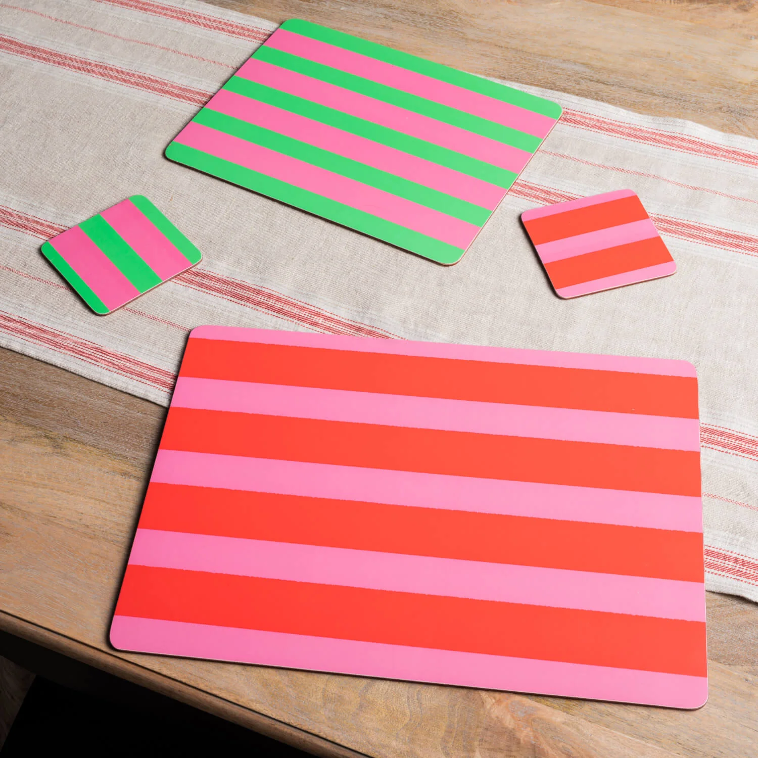 Creative Tops Set Of 4 Coasters - Stripes - Image 5