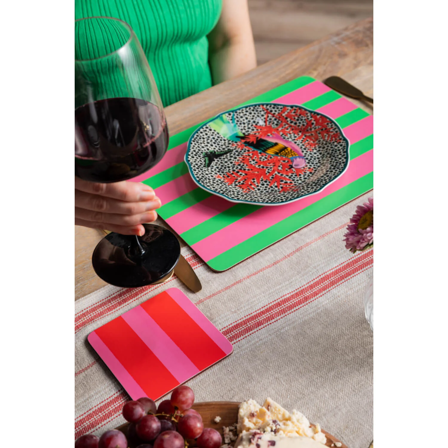 Creative Tops Set Of 4 Placemats - Stripes - Image 5