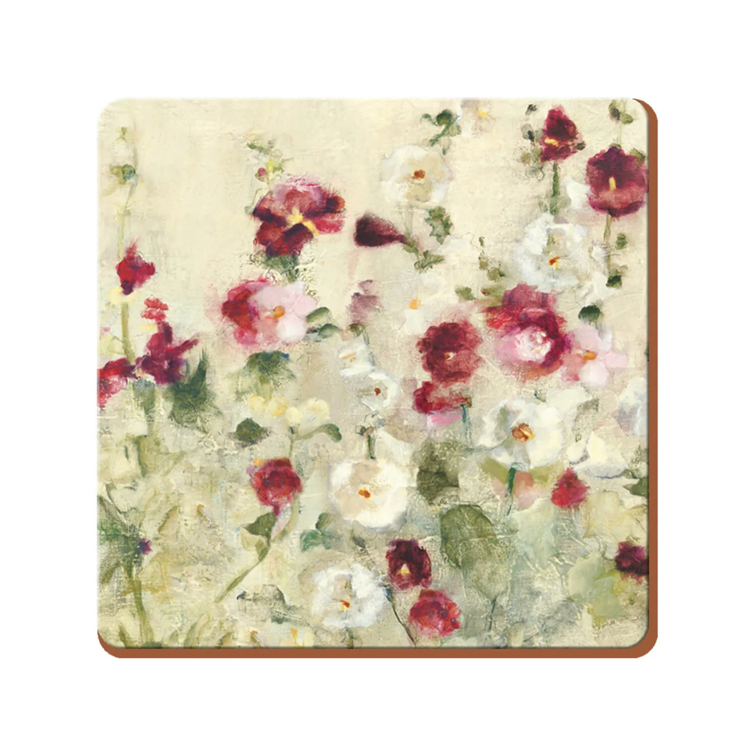 Creative Tops Set Of 4 Premium Coasters - Wild Poppies - Image 2