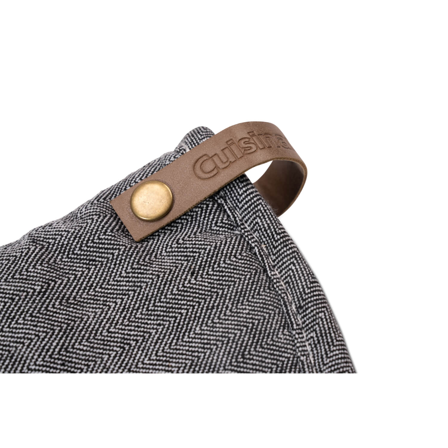 Cuisinart Neoprene Pack of 2 Oven Mitts - Herringbone Charcoal - Image 5
