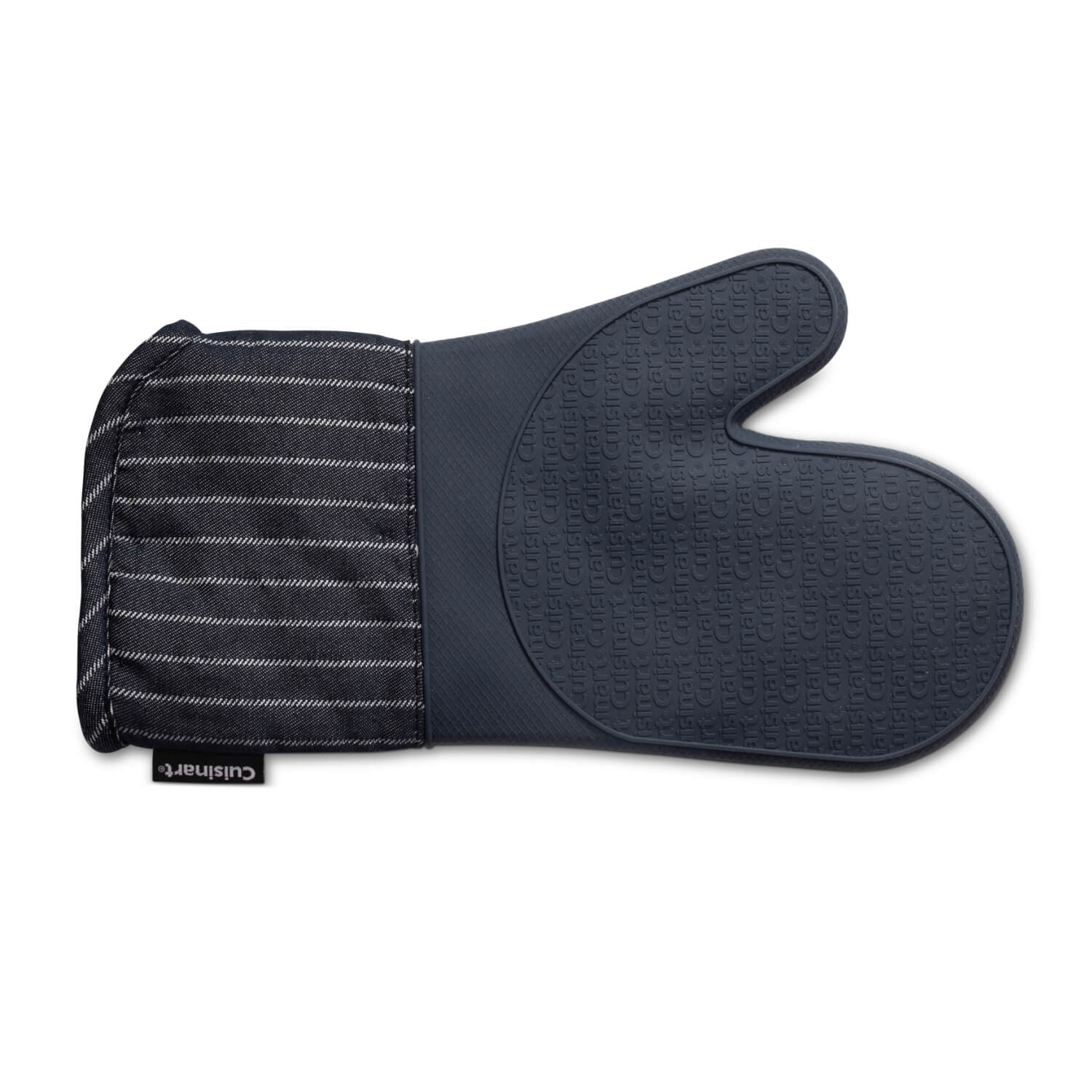 Cuisinart Silicone Oven Mitt - Denim Pinstripe