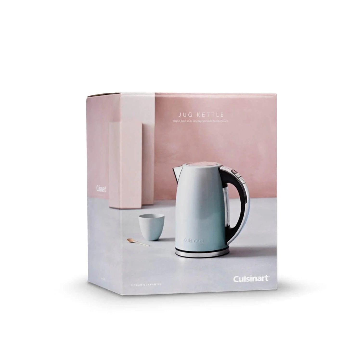 Cuisinart Style Collection Multi-Temp Jug Kettle & 2 Slice Toaster Set - Pistachio - Image 4