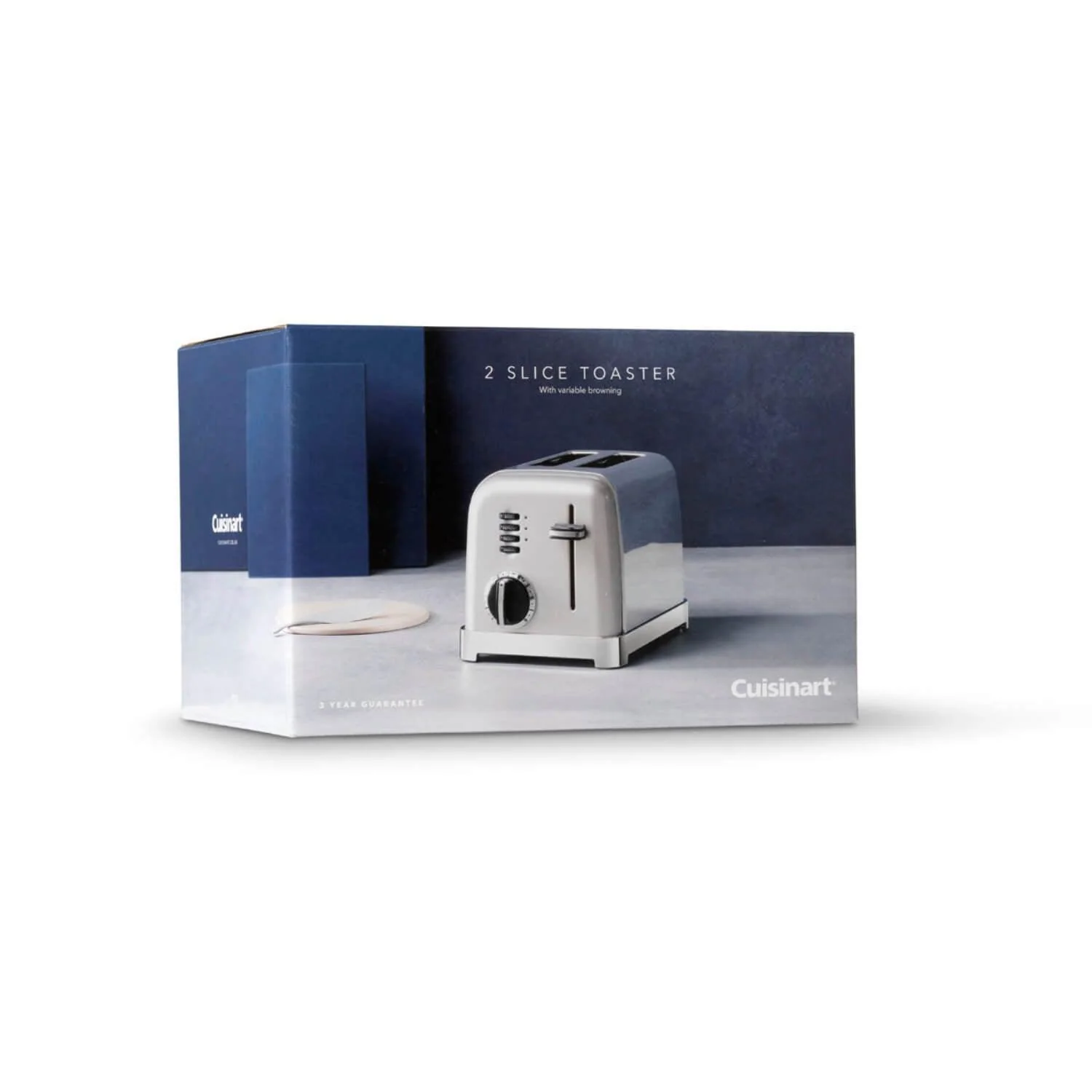 Cuisinart Style Collection Traditional Dome Kettle & 2 Slice Toaster Set - Frosted Pearl - Image 5