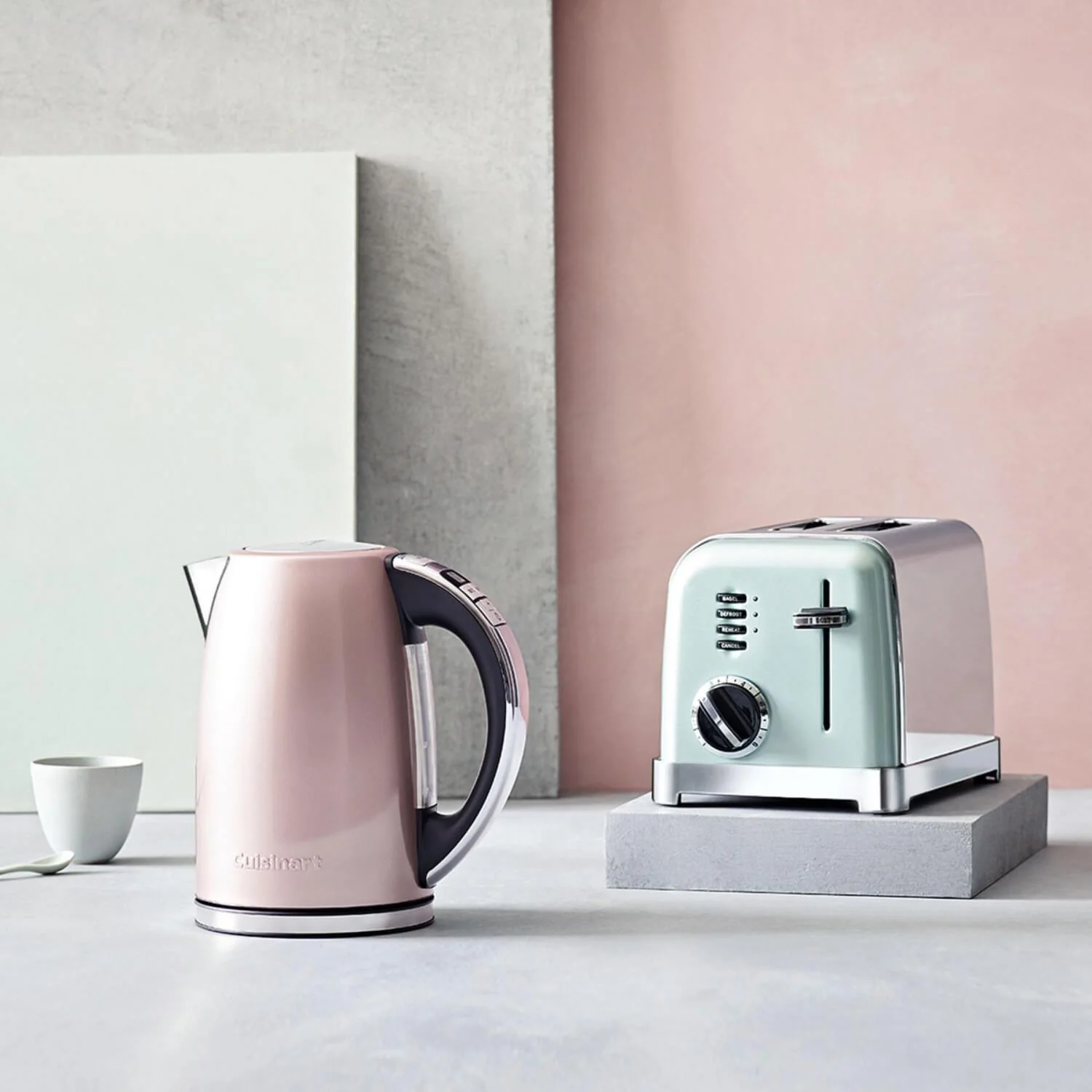 Cuisinart Style Collection Multi-Temp 1.7 Litre Jug Kettle - Vintage Rose - Image 4