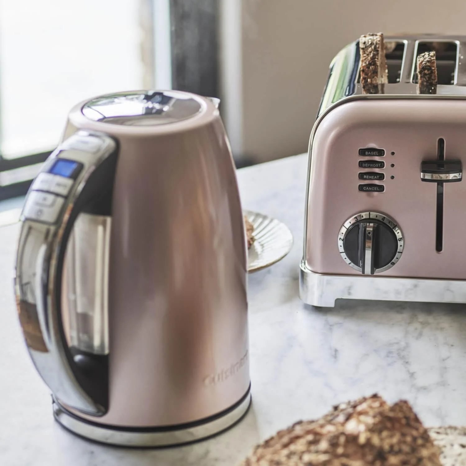Cuisinart Style Collection 2 Slice Toaster - Vintage Rose - Image 4