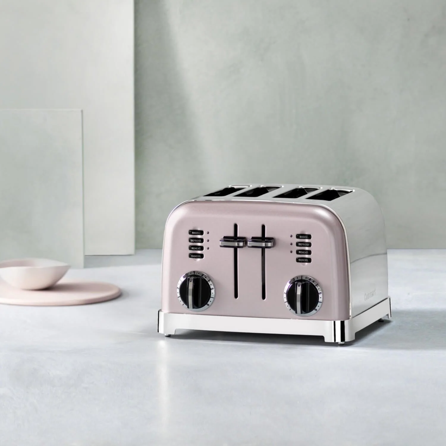 Cuisinart Style Collection 4 Slice Toaster - Vintage Rose - Image 3
