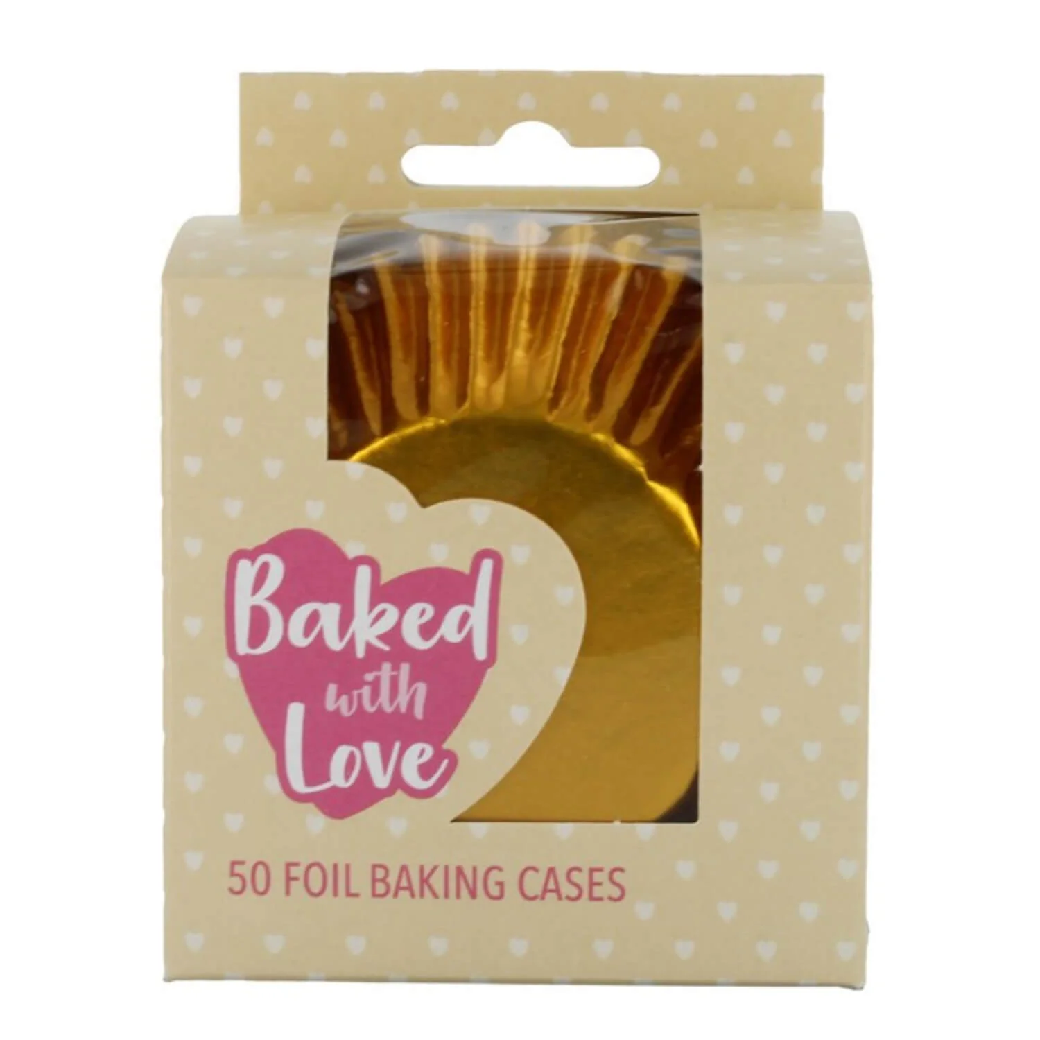 Culpitt Baked With Love Gold Foil Baking Cases - Pack Of 50 - Image 2